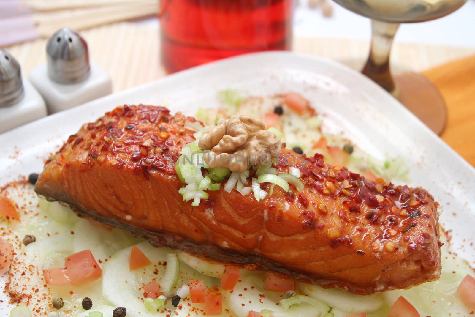 Salmon fish