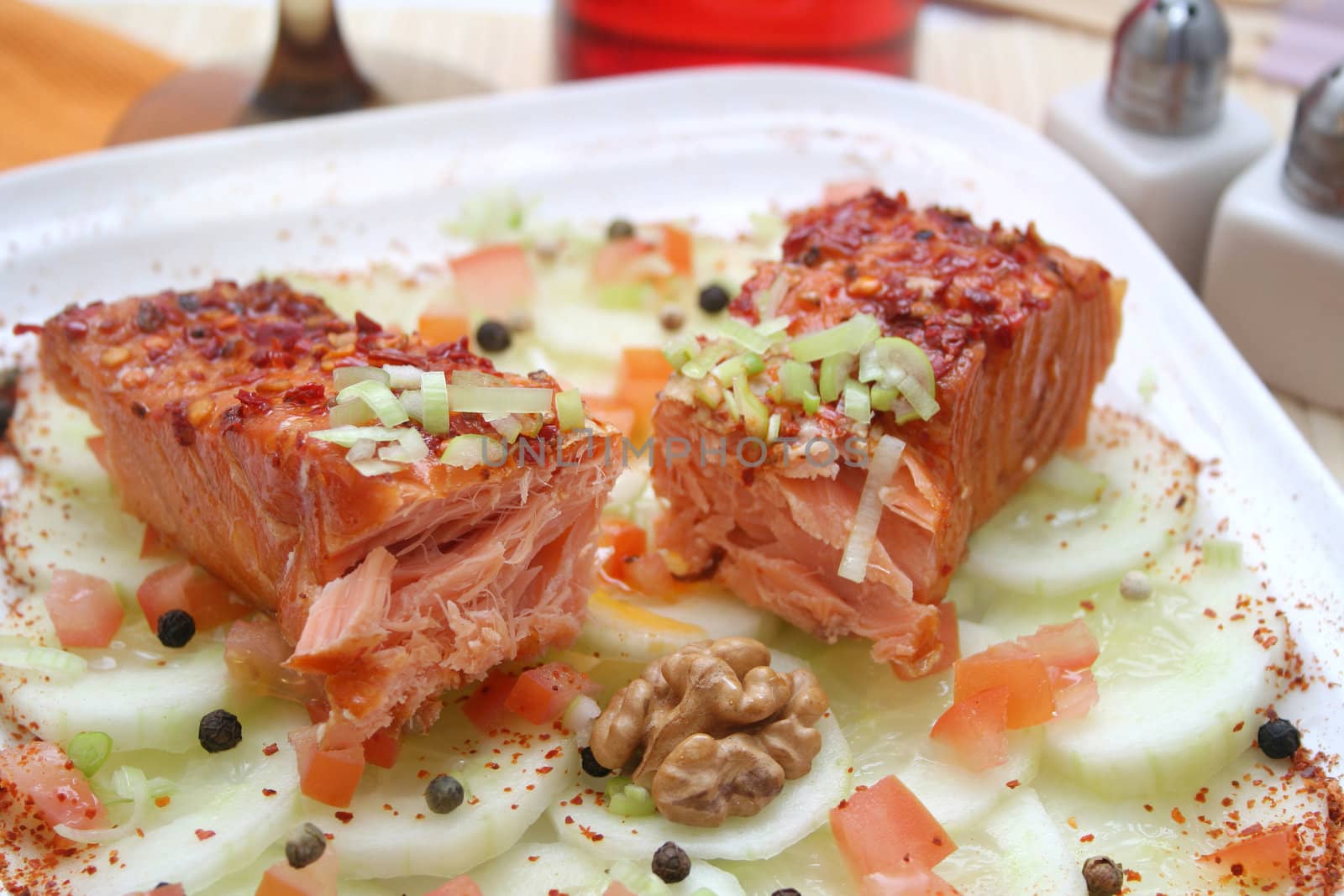 salmon snack