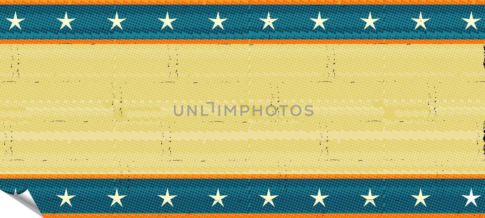 Stars and stripes vintage baclground