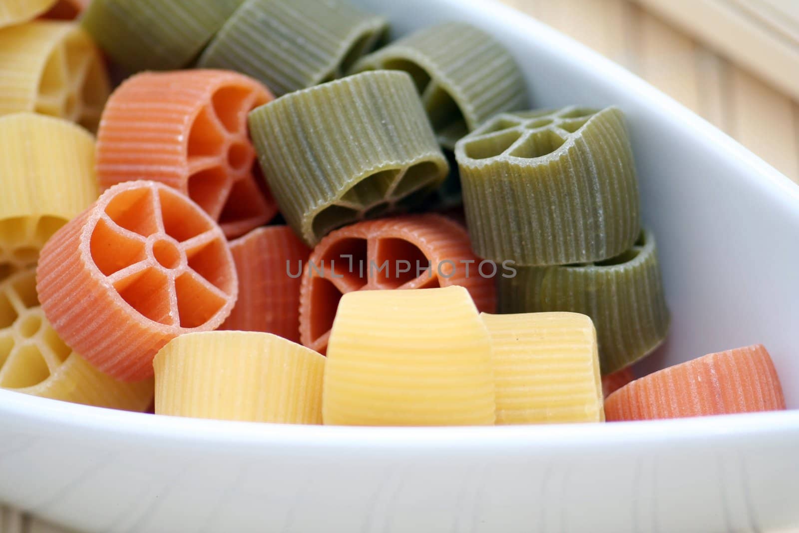Pasta tricolore