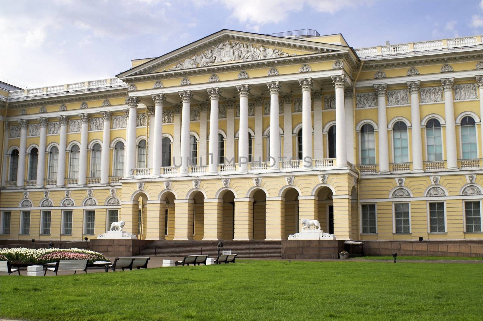 Russian Museum in Saint Petersburg, Russia.