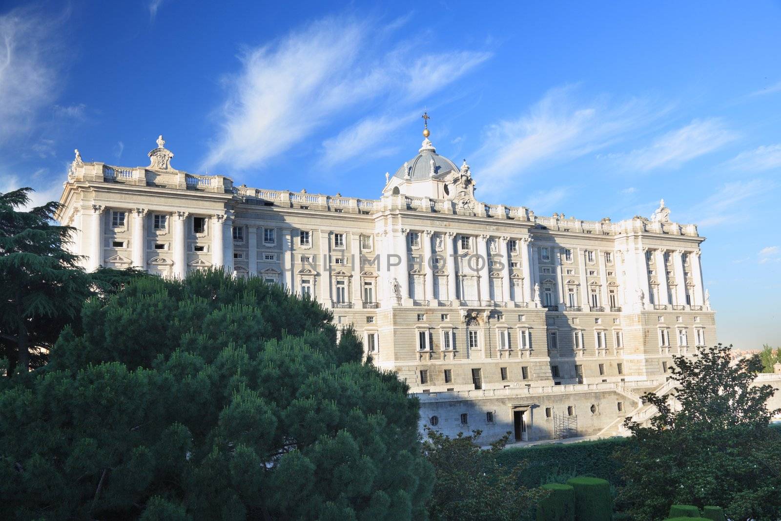 Madrid - Royal Palace facade by Maridav