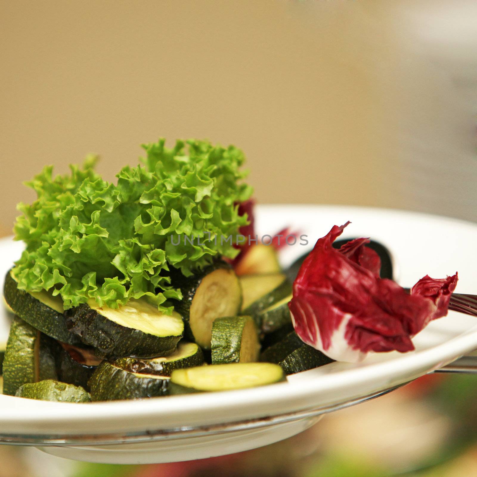 mixed salad - close-up