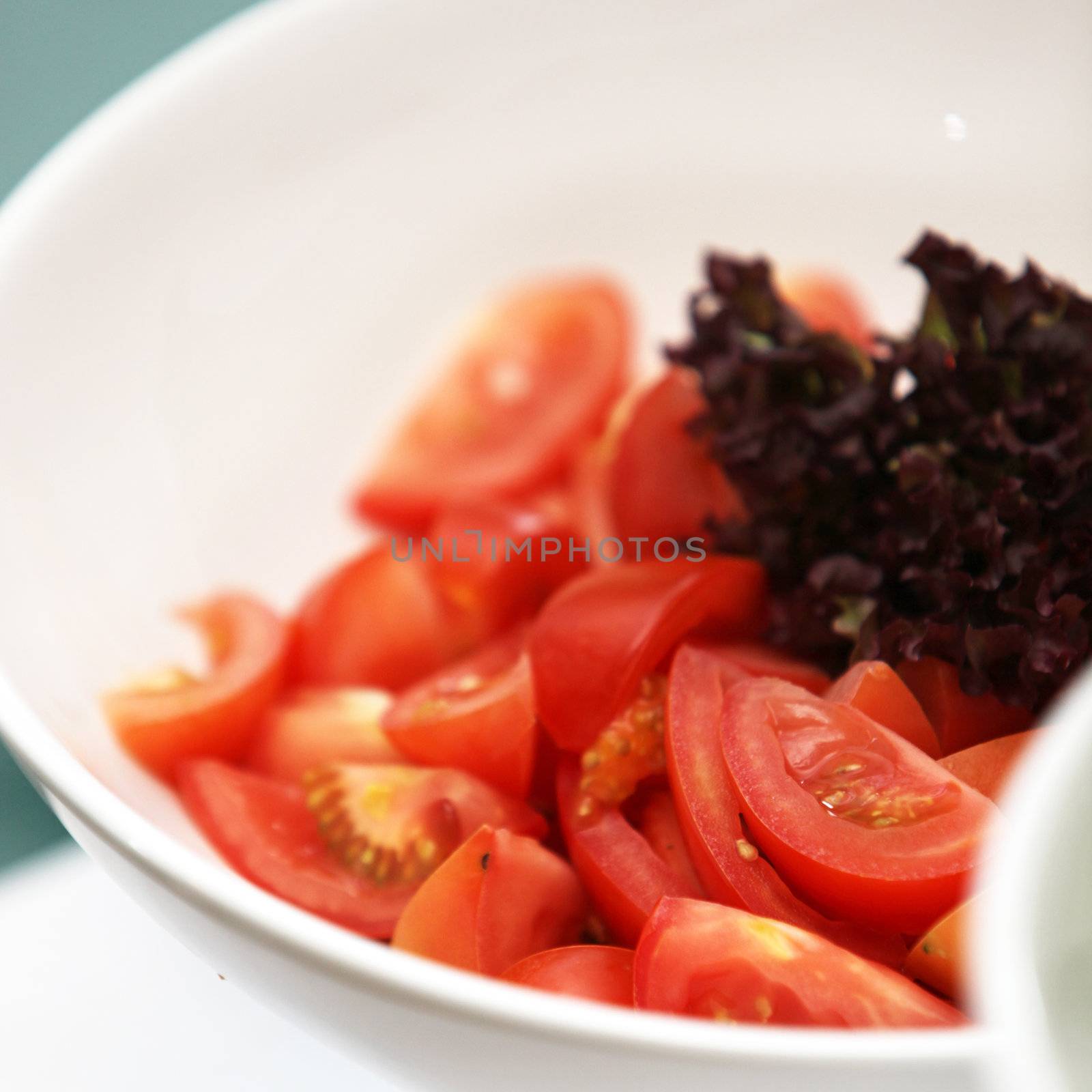 Fresh Tomato Salad  - Close-up