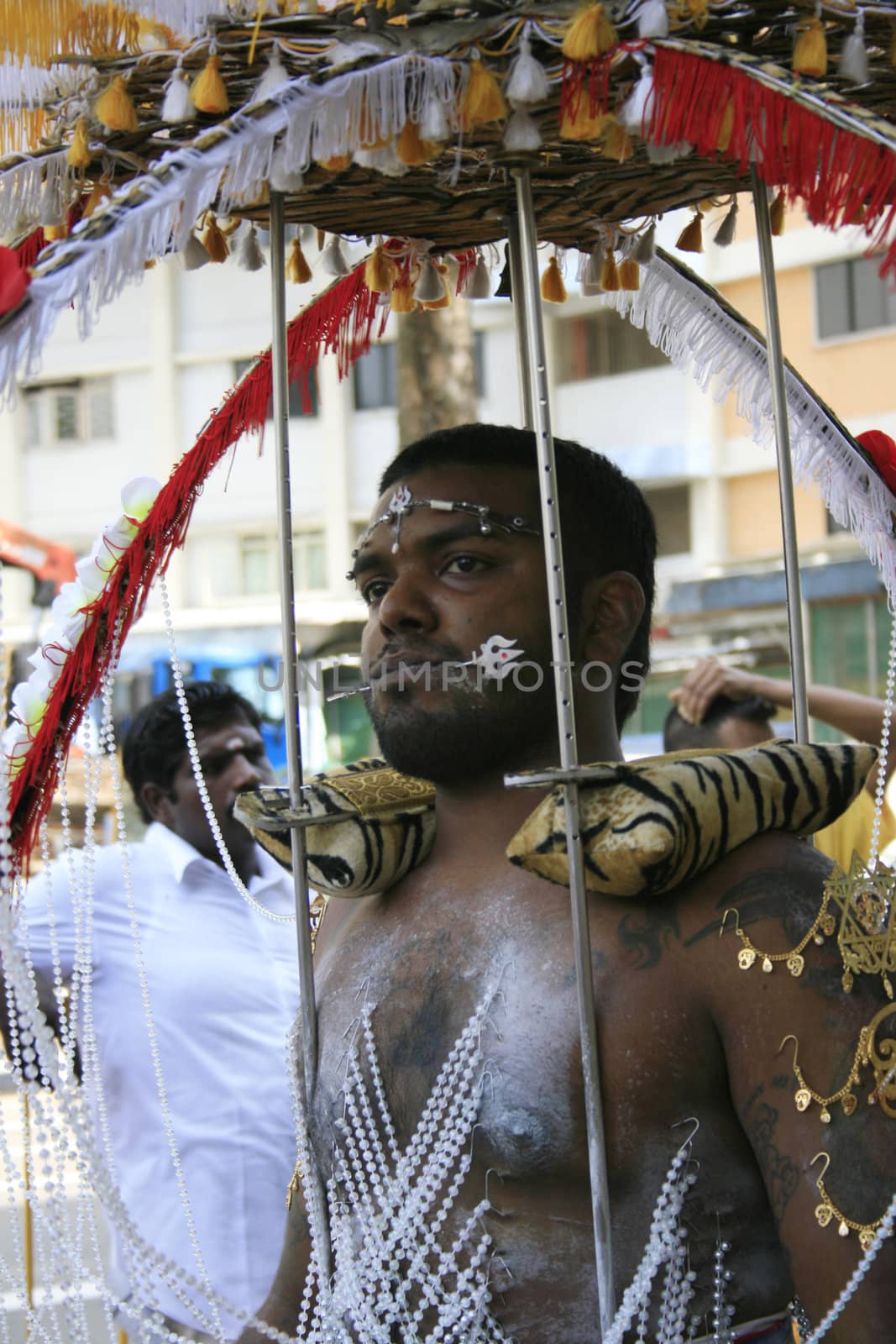 Thaipusam One of the annual attractive even in Singapore. Carry Kavadi is the best offering in Thaipusam 2009.