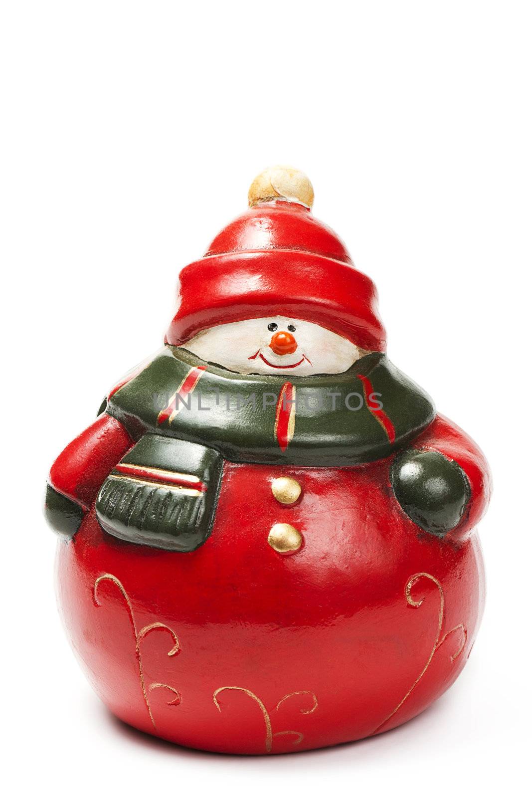 red fat snowman by RobStark