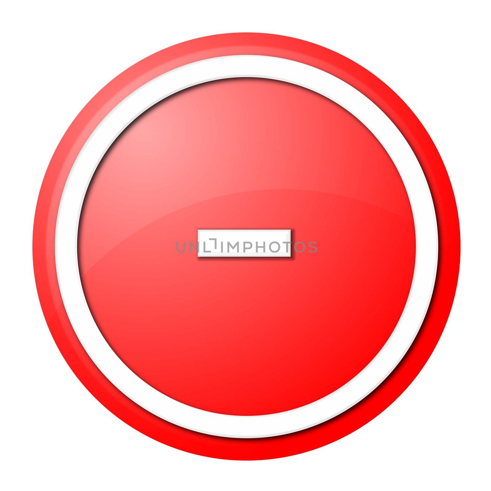 Red Button Minus by hlehnerer