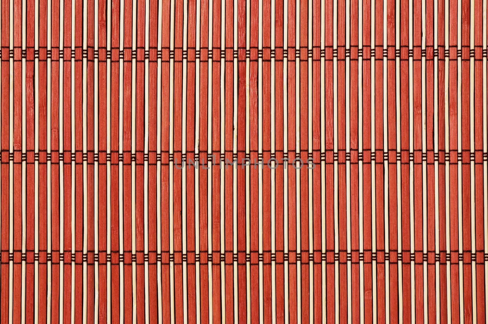 colored bamboo mat background, close up shot.