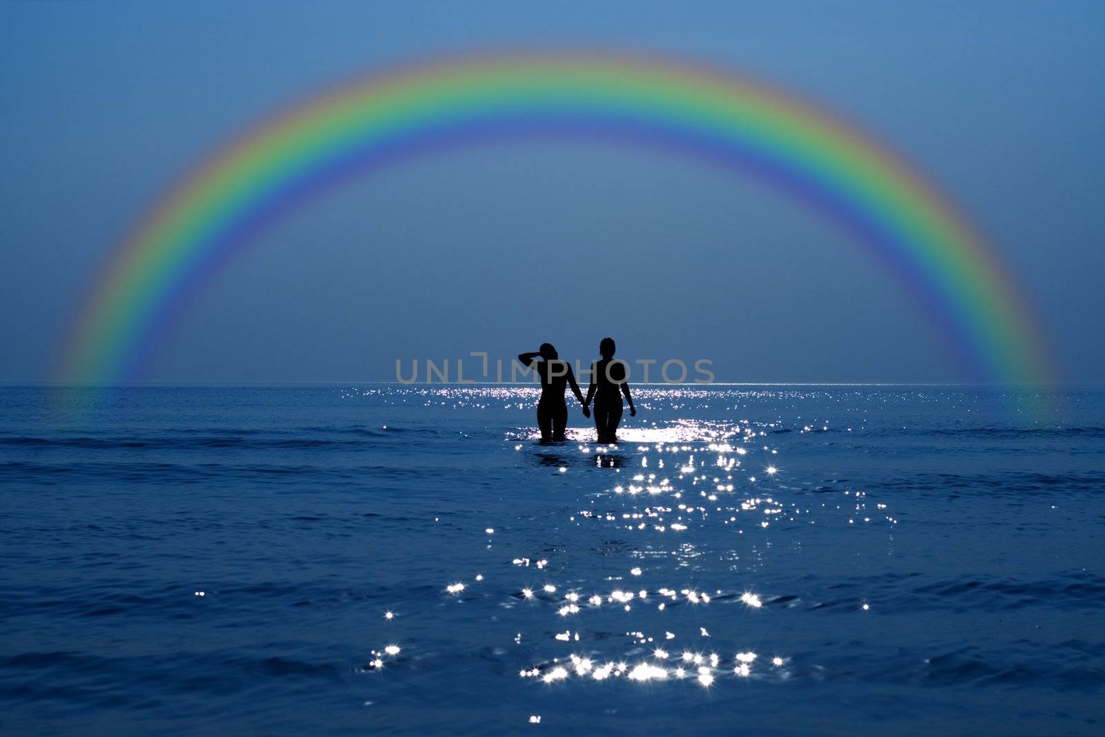 secret date under rainbow by dolgachov