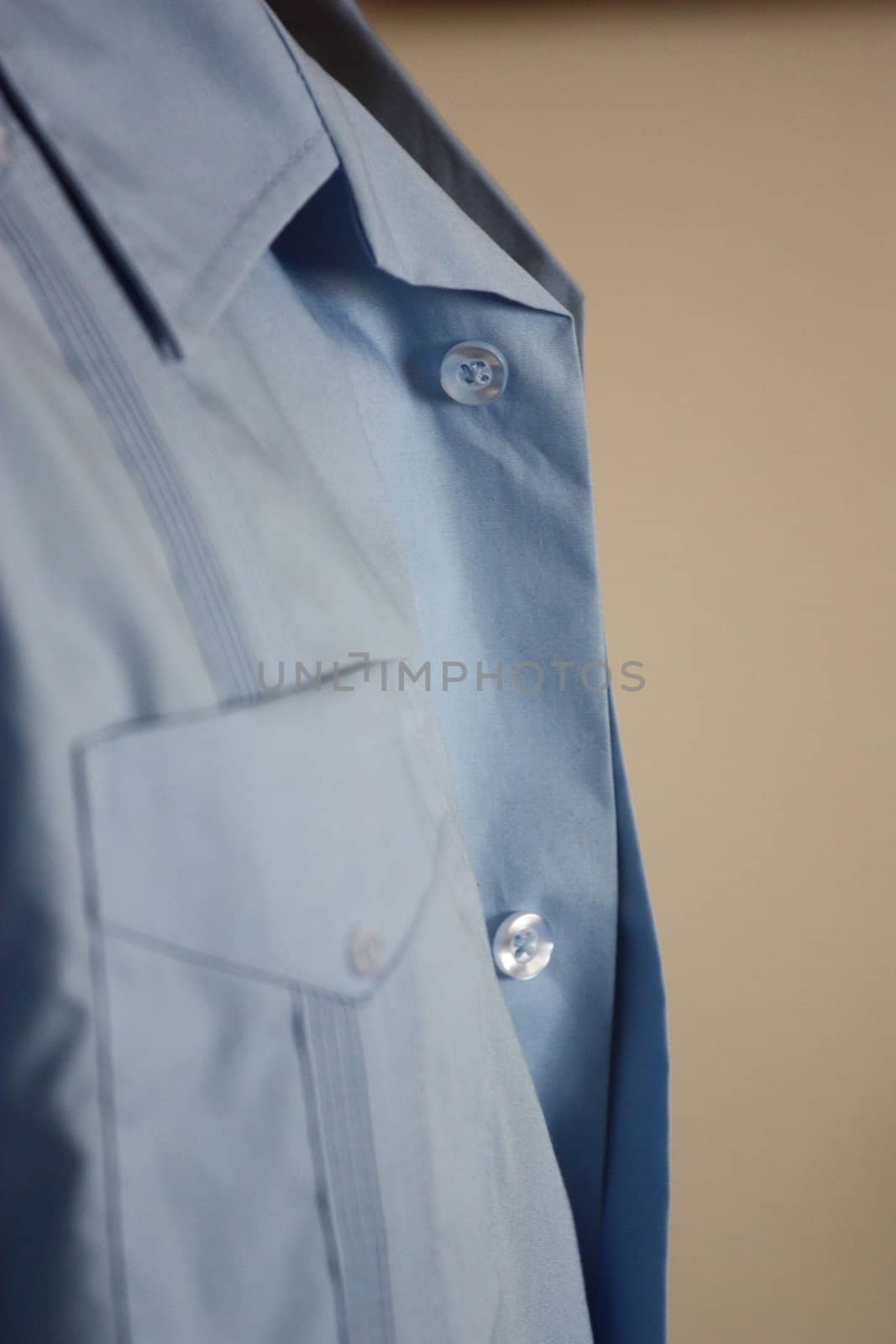 Close up of a Man Wearing Guayabera Shirt. 