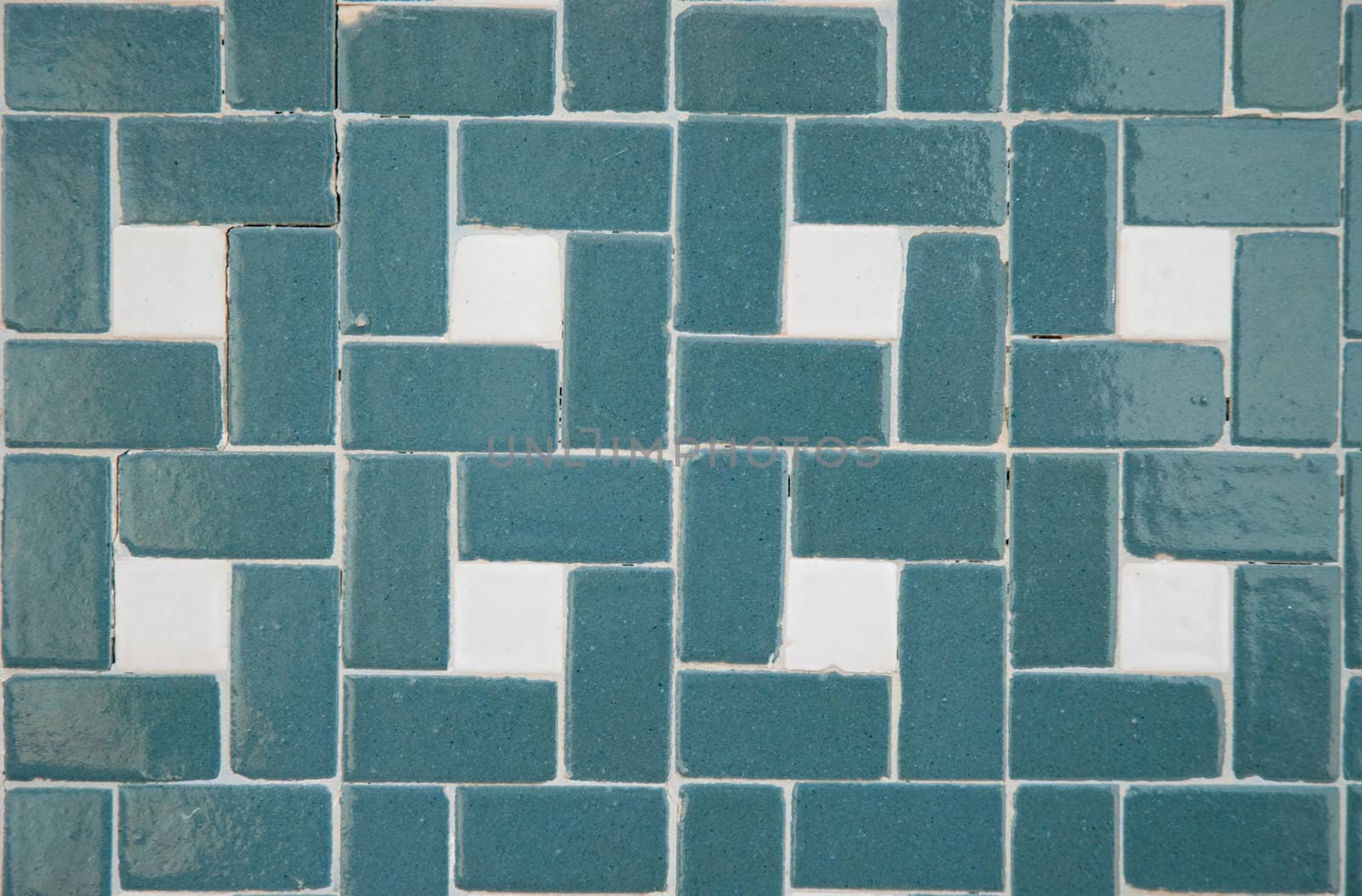 Detail of Portuguese glazed tiles.