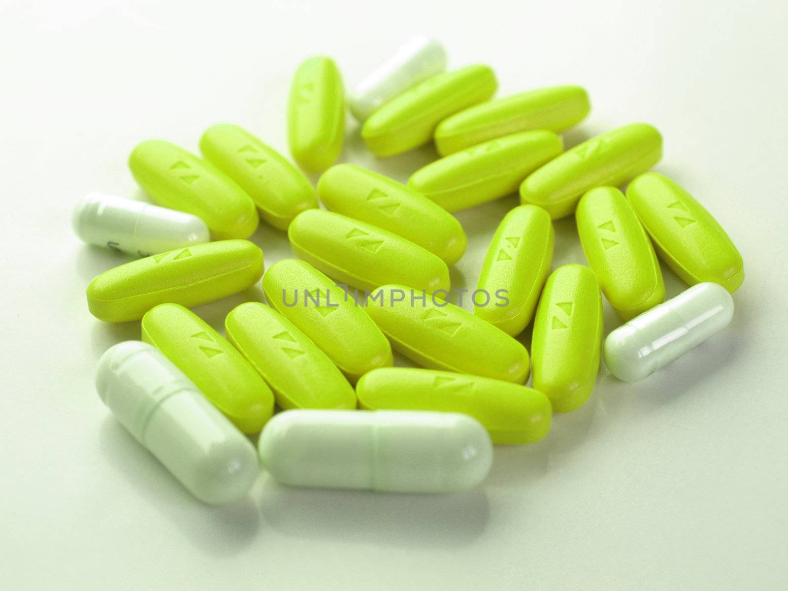 Range of medical pharmaceutical pills