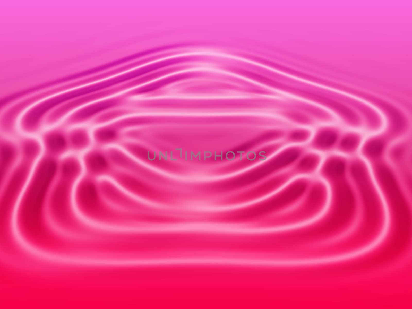 House shaped rippled water waves illustration background