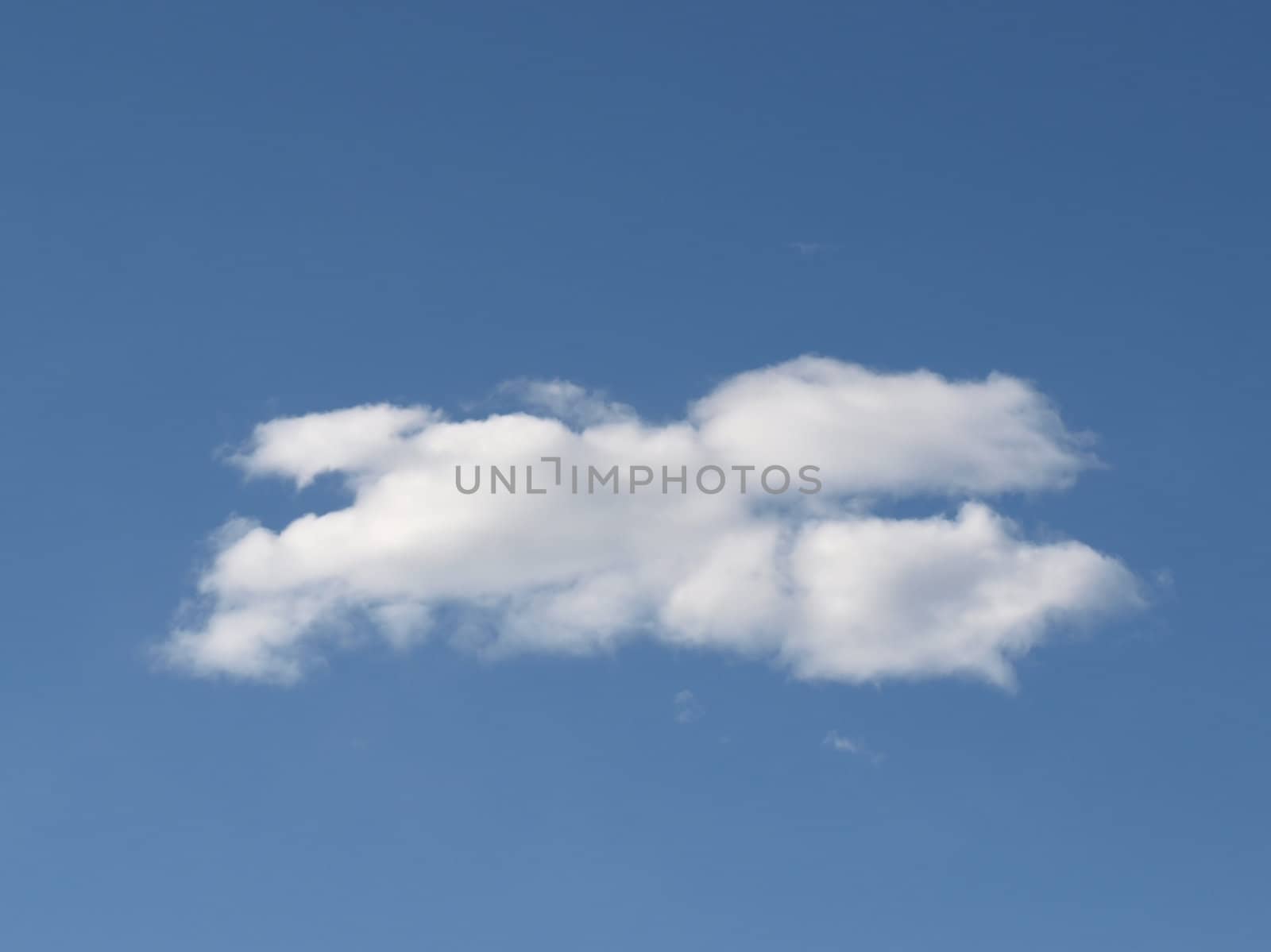 Blue sky with clouds by claudiodivizia