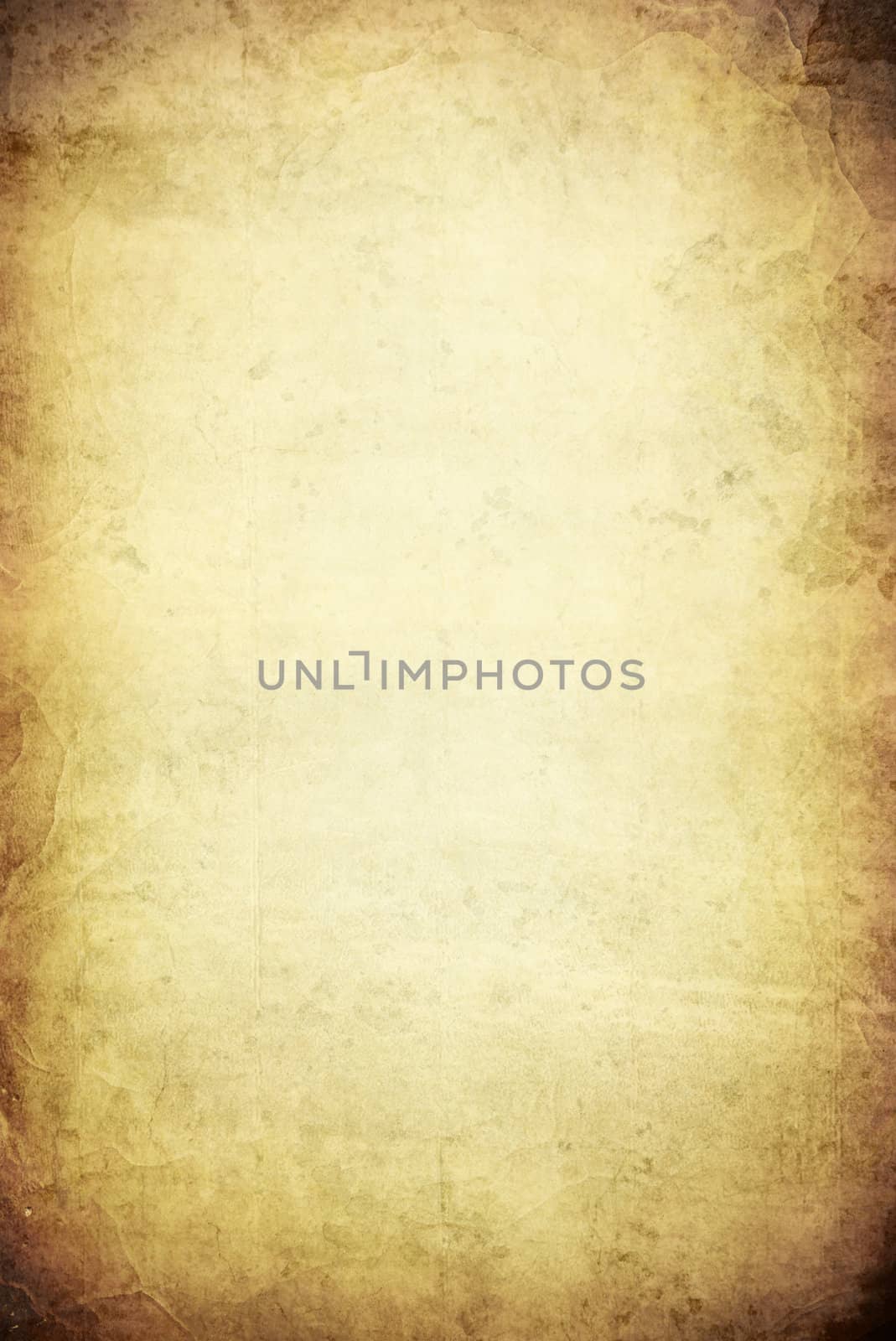 An image of an old grunge parchment background with space for your text