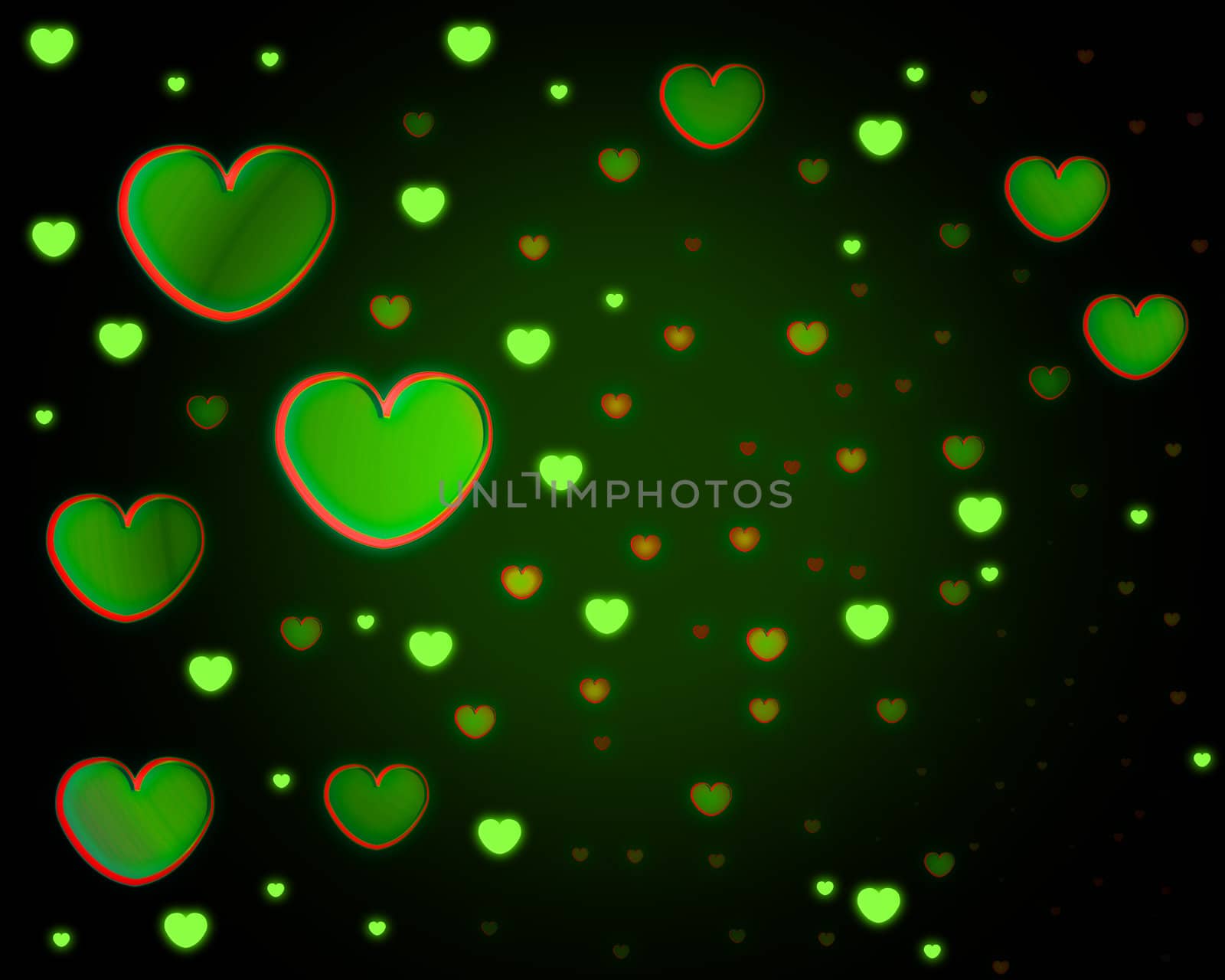 Love heart background for love concepts.