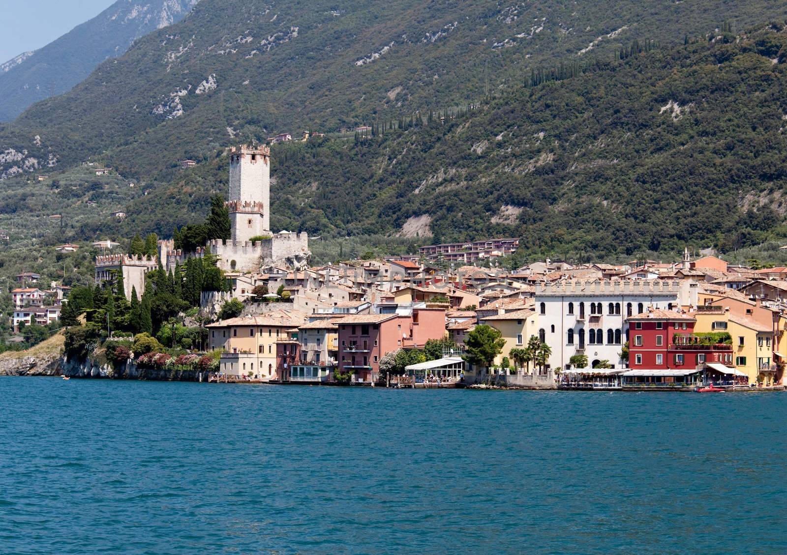 Malcesine on Lake Garda by steheap