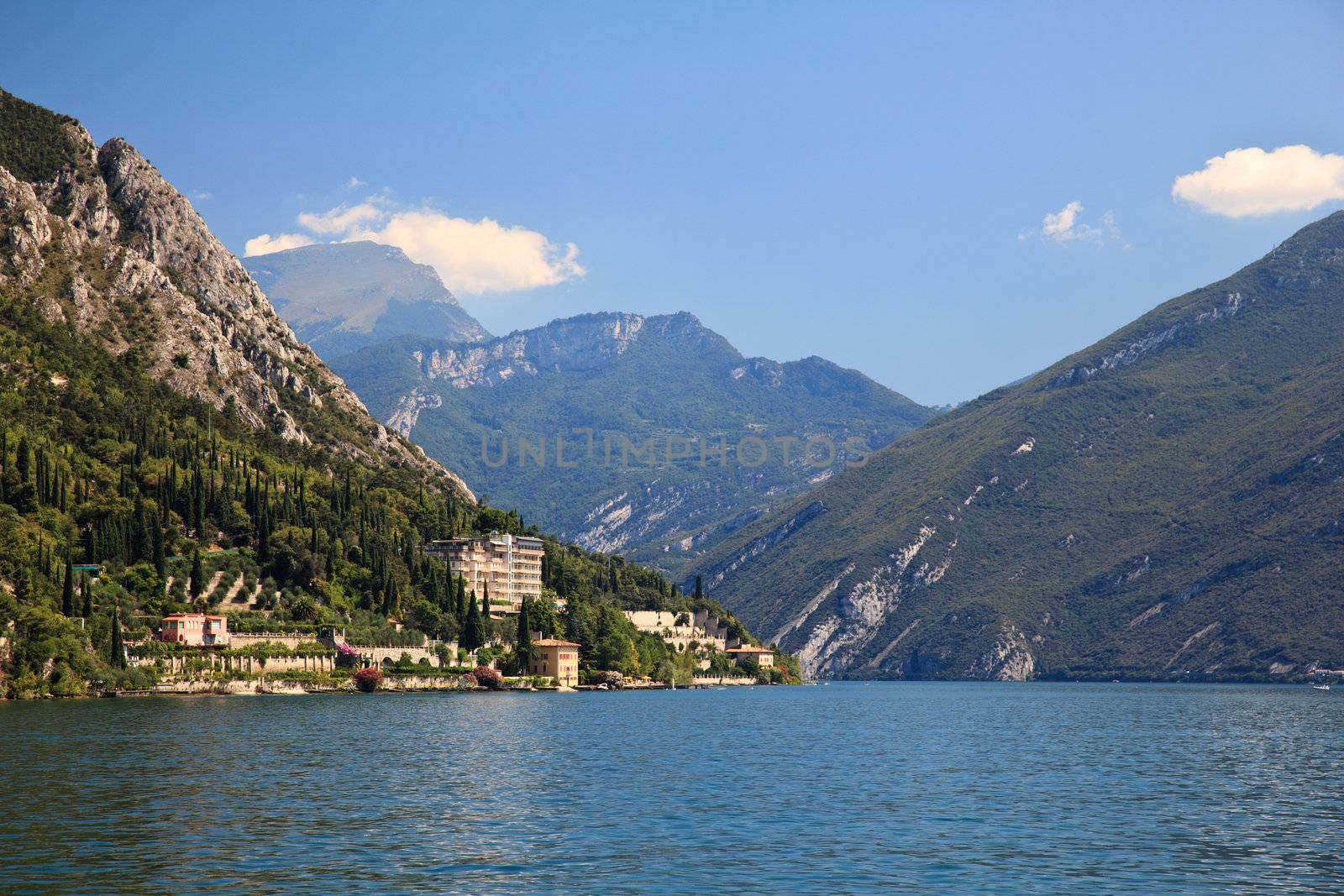 View up Lake Garda by steheap