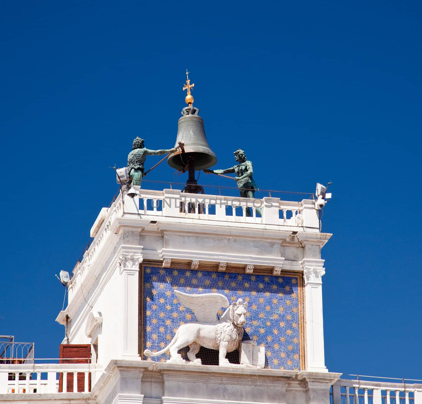 San Marco clock tower in Venice