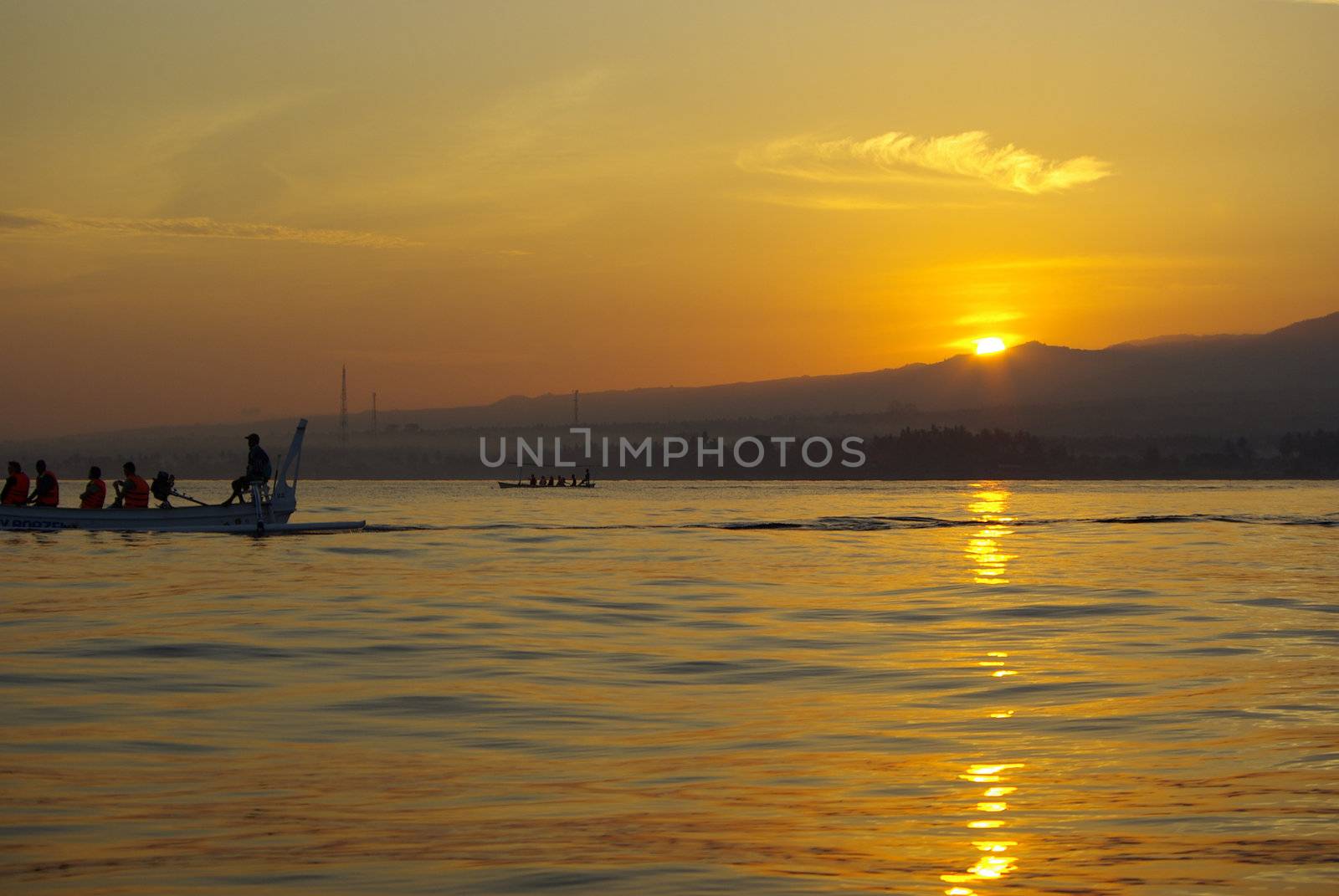 Sunrise in Bali island by shkyo30