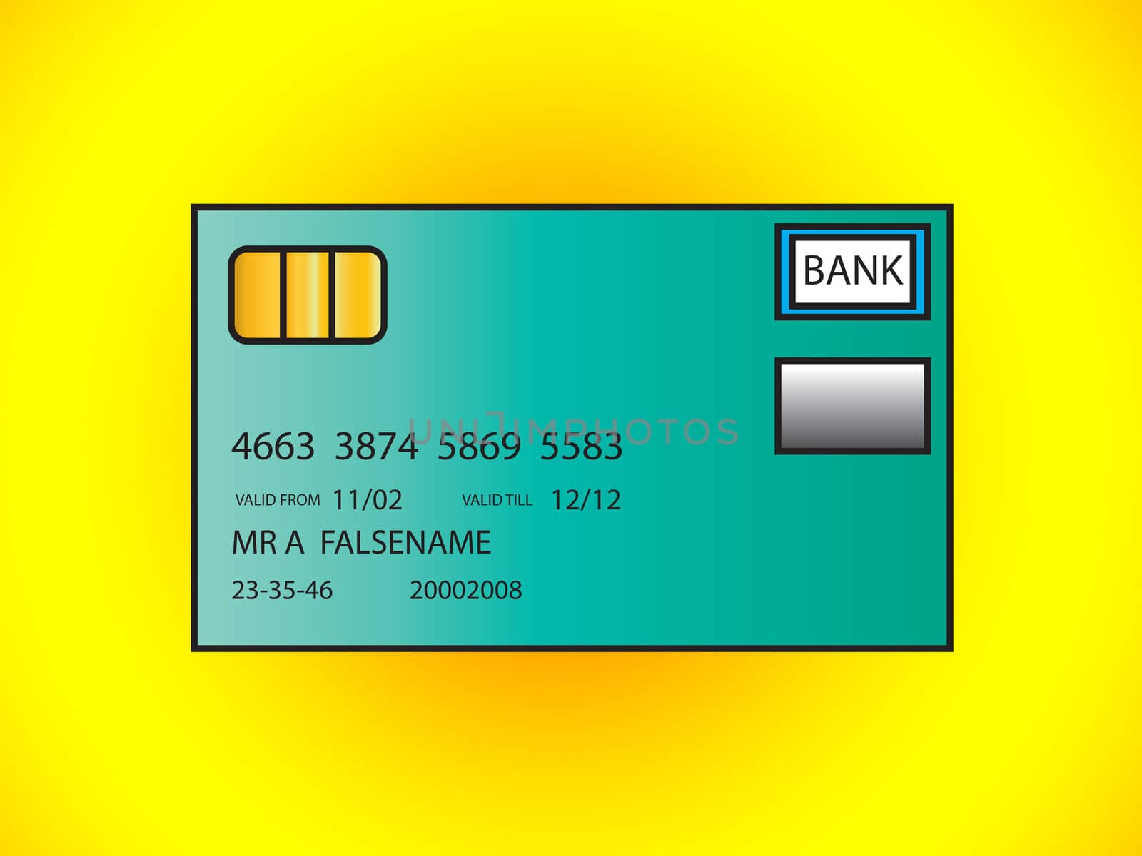 Bank Card for banking concepts.