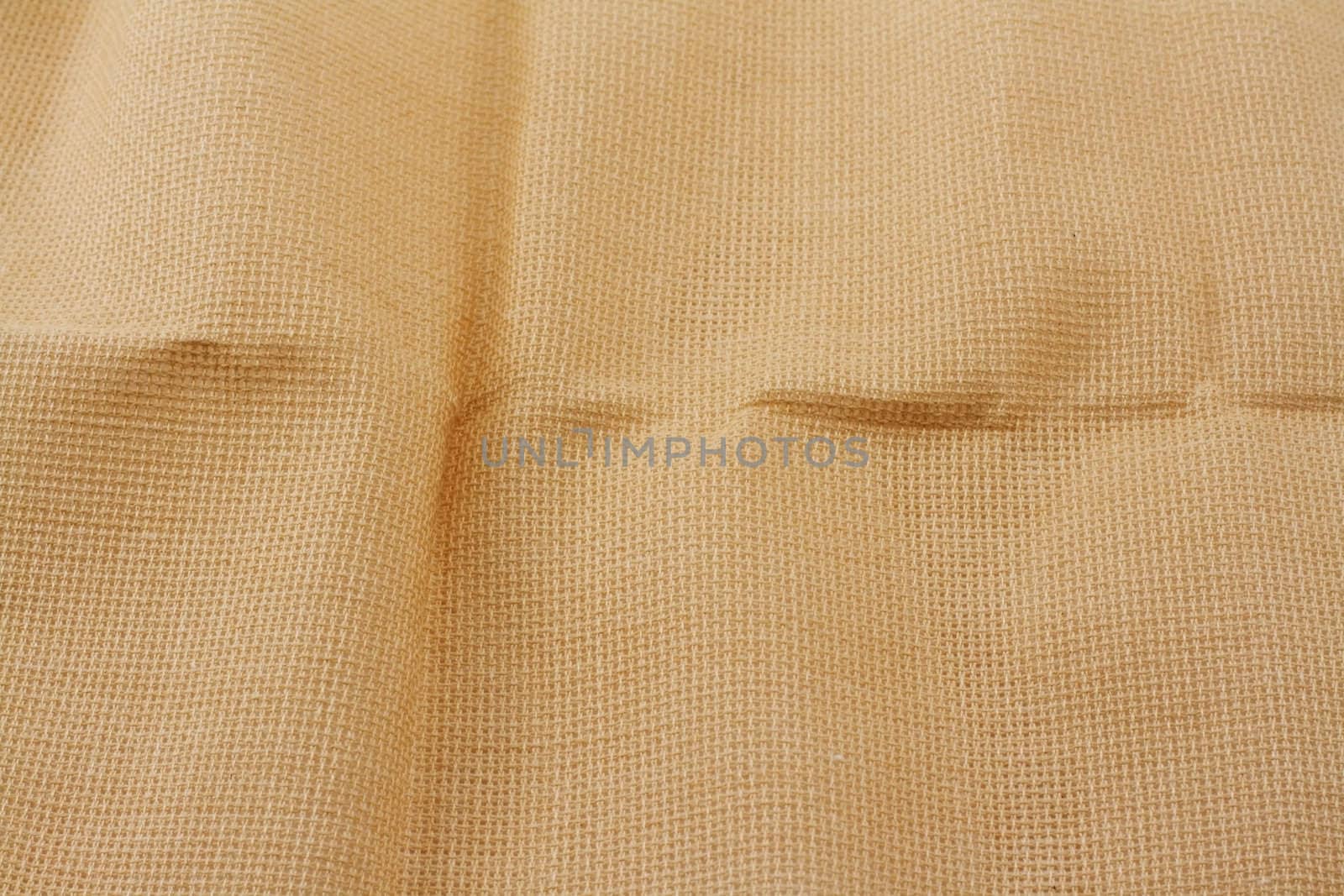 Piece fabrics, flax, crumpled, even light, beige