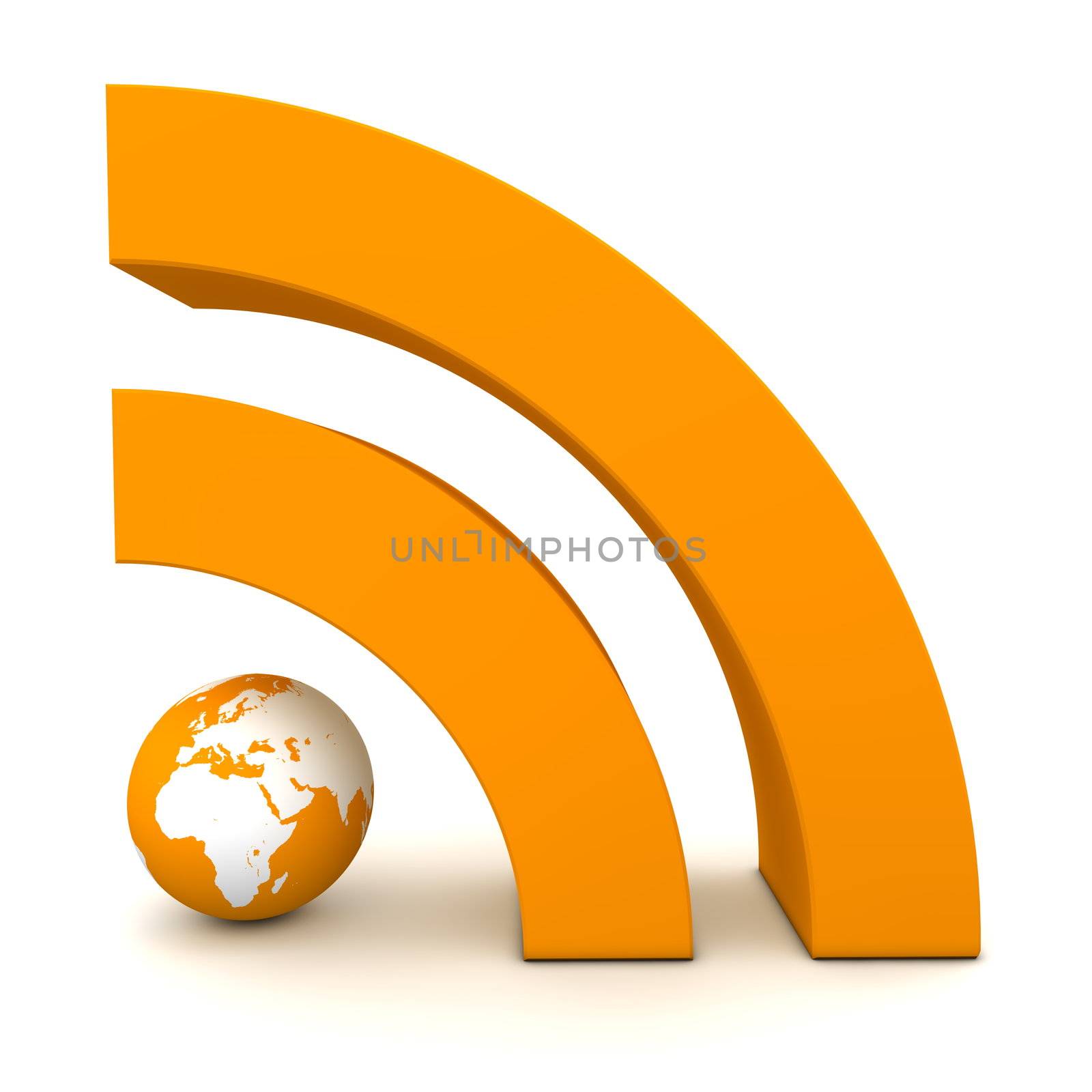 RSS Sign in Orange by PixBox