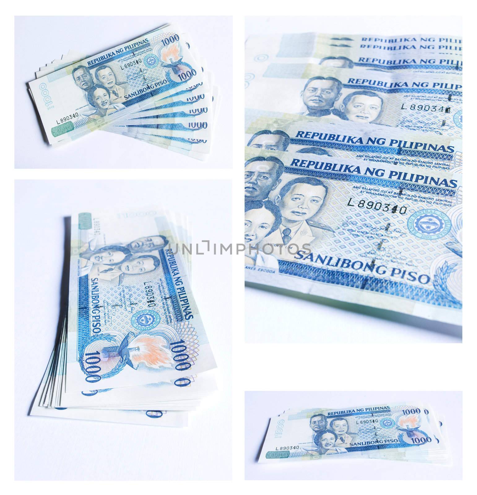 collage of philippines peso