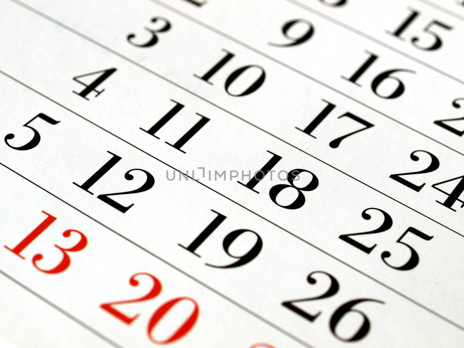 Calendar by claudiodivizia