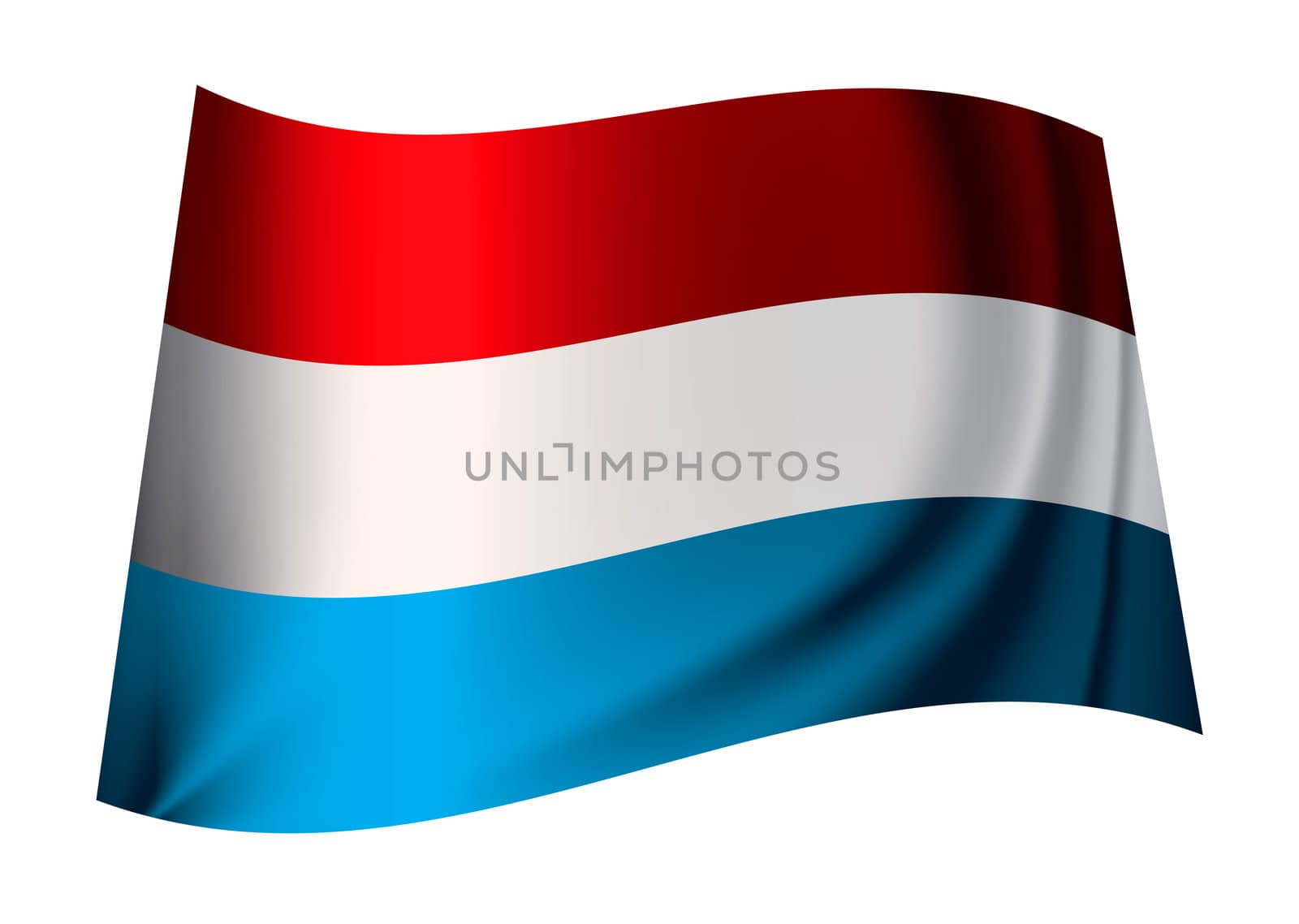 Luxemberg flag by nicemonkey
