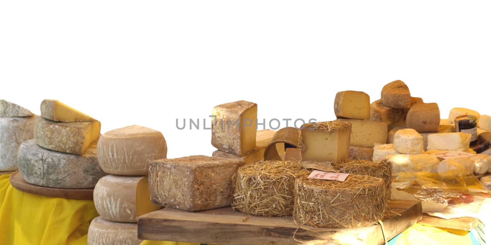 Range of organic agriculture cheese