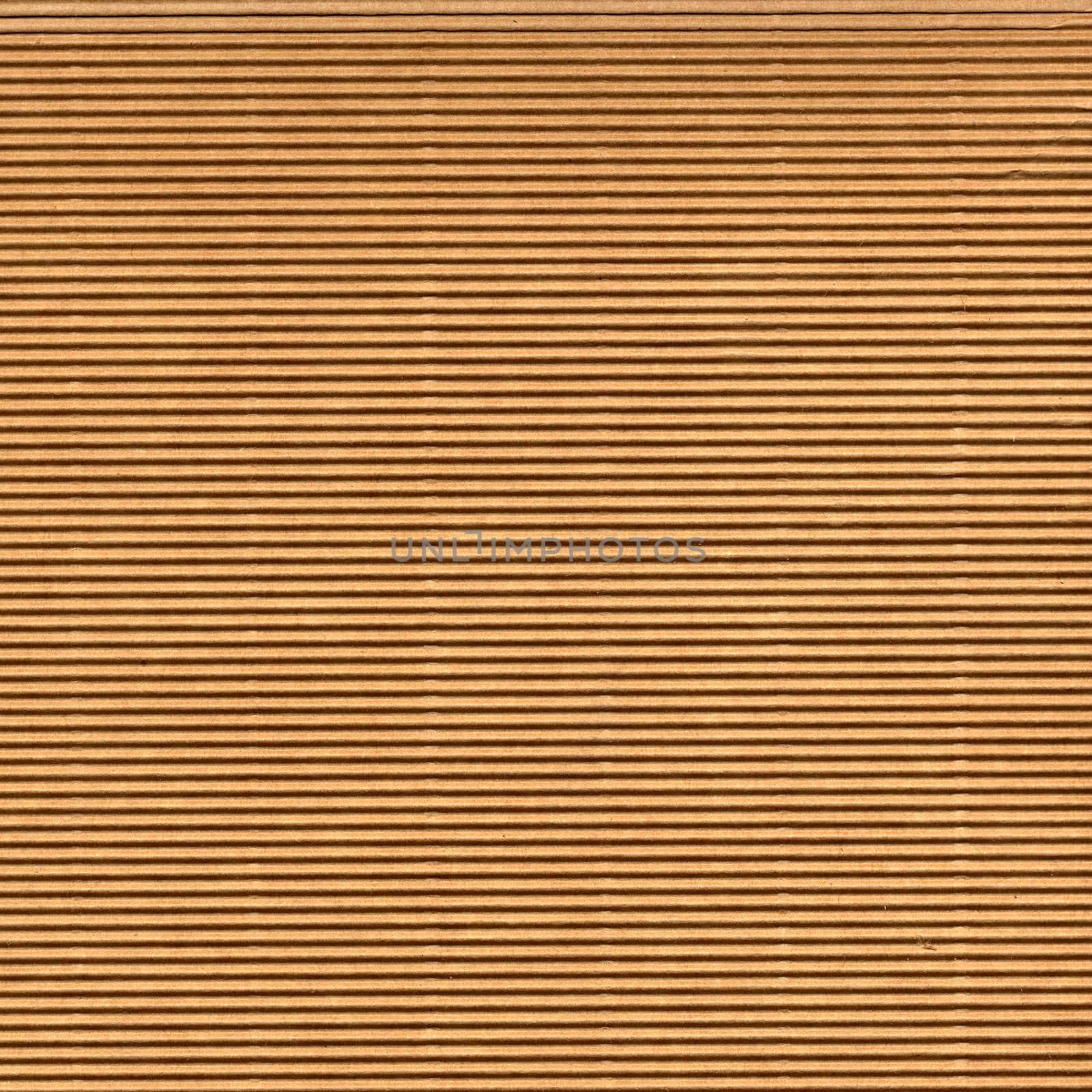 Brown corrugated cardboard sheet background