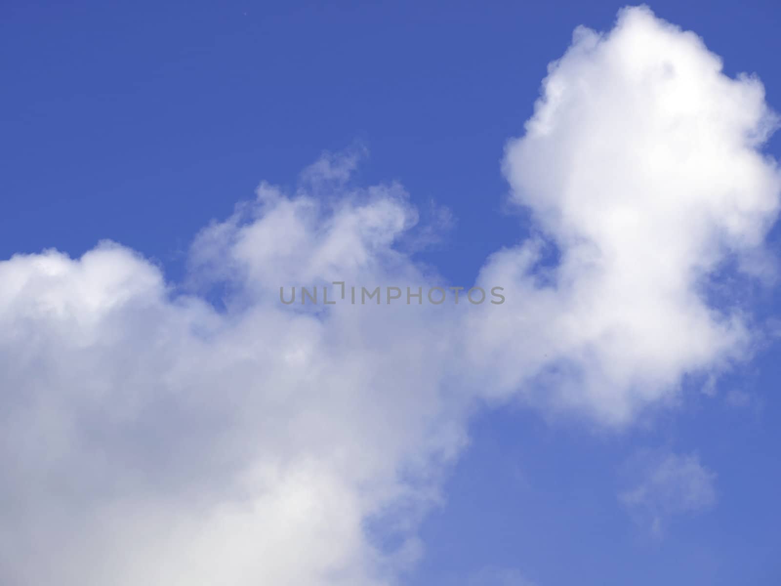 Blue sky with clouds by claudiodivizia