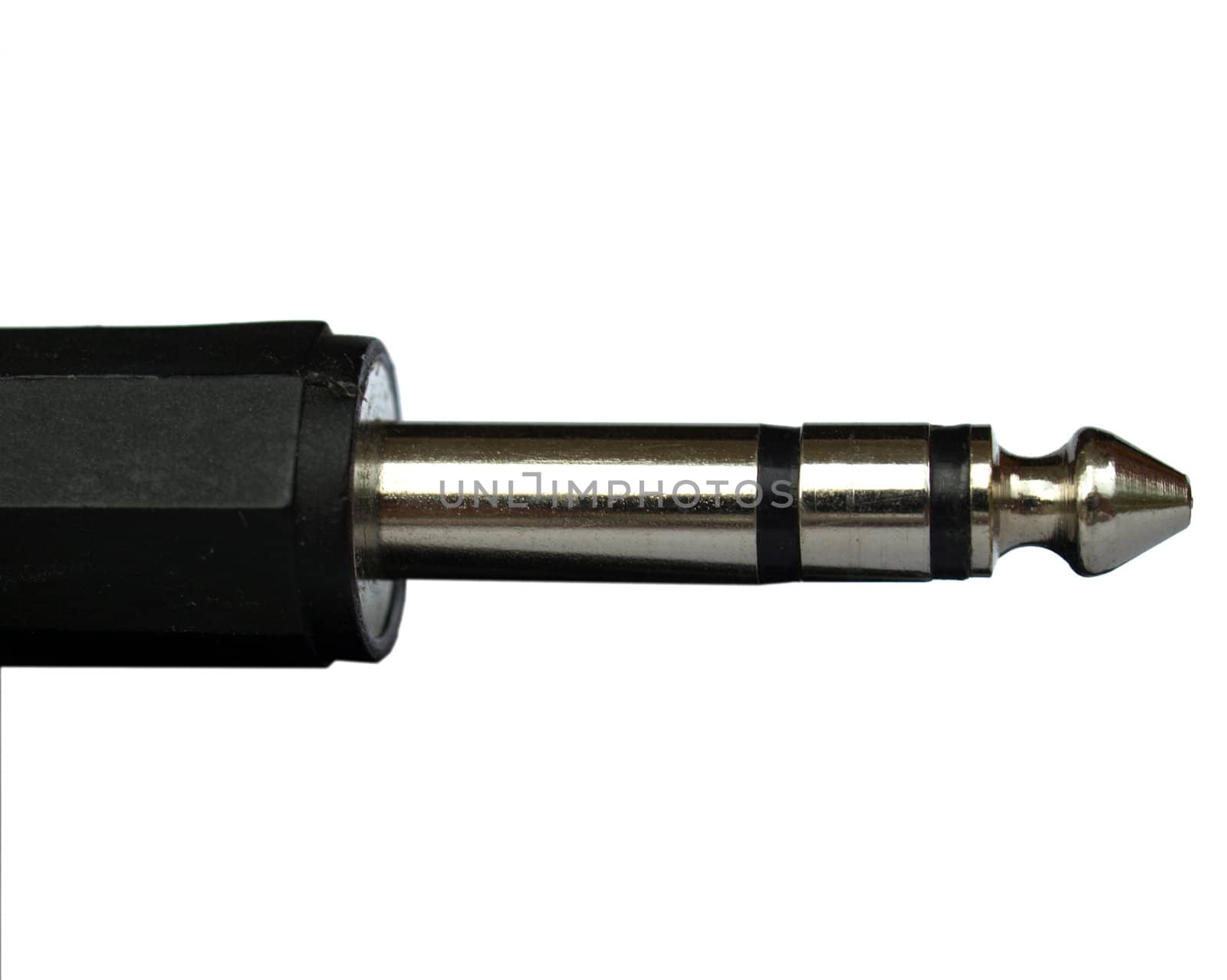 Stereo audio jack plug for cables used in music recording studio and live music event