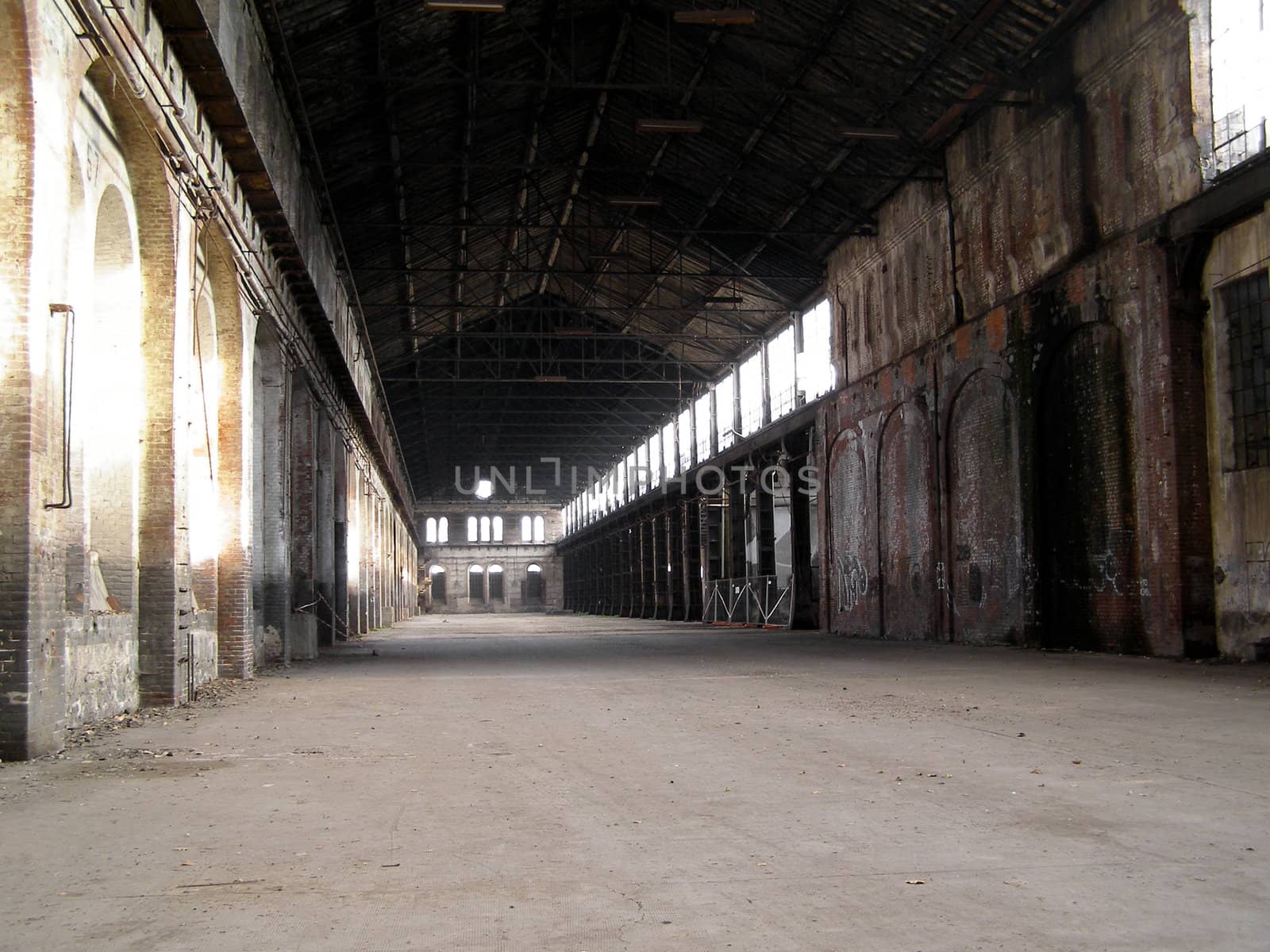 Abandoned factory industrial archeology architecture