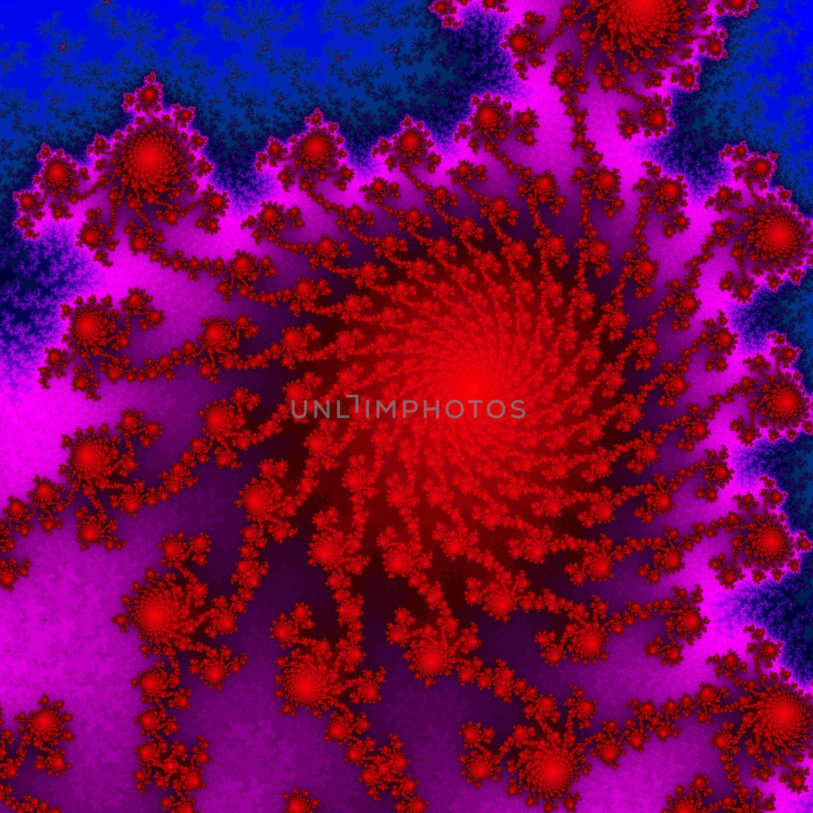 Abstract fractal illustration useful as a background