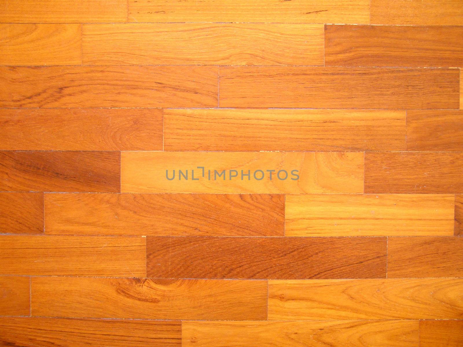 Composite wood plank board floor