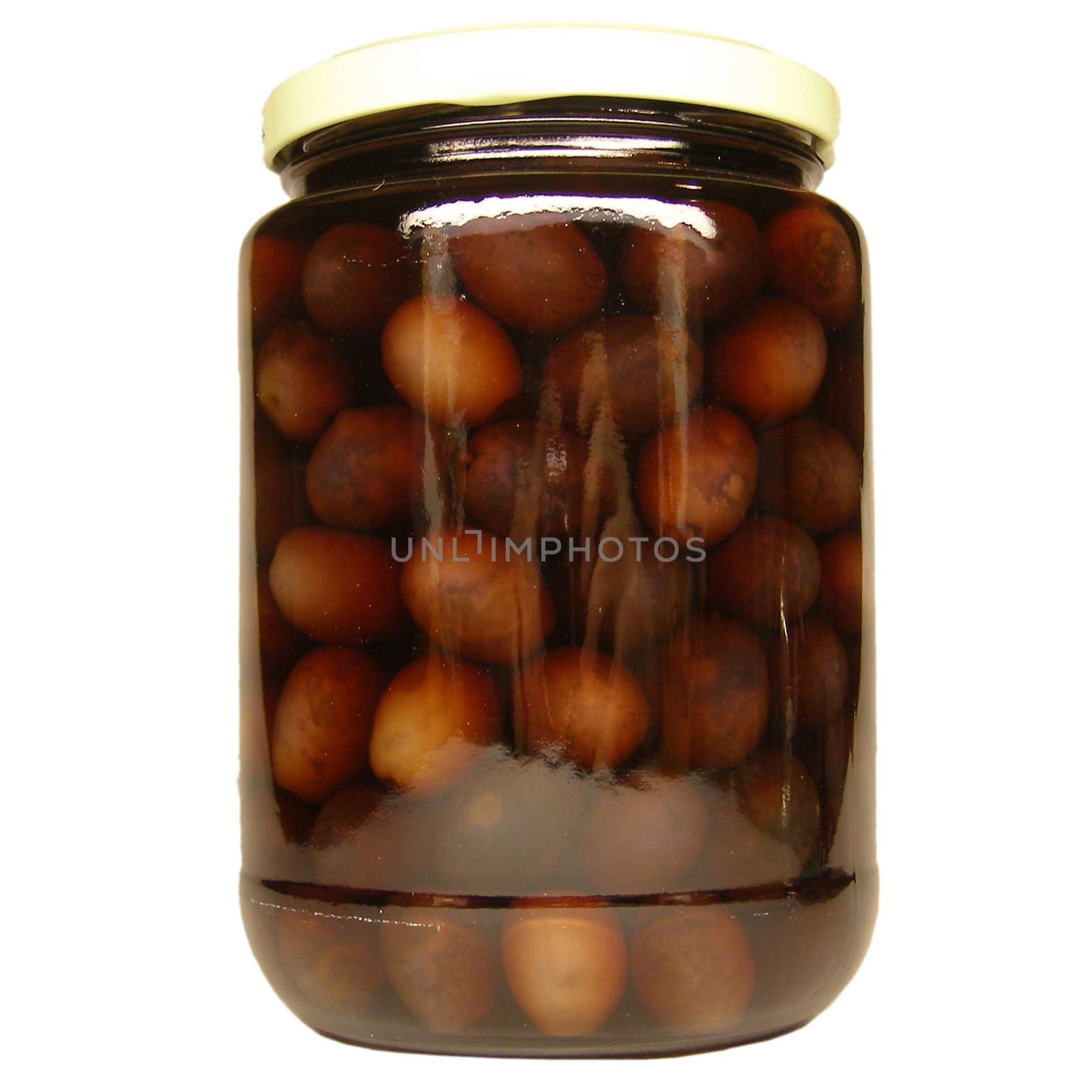 Olives in a jar