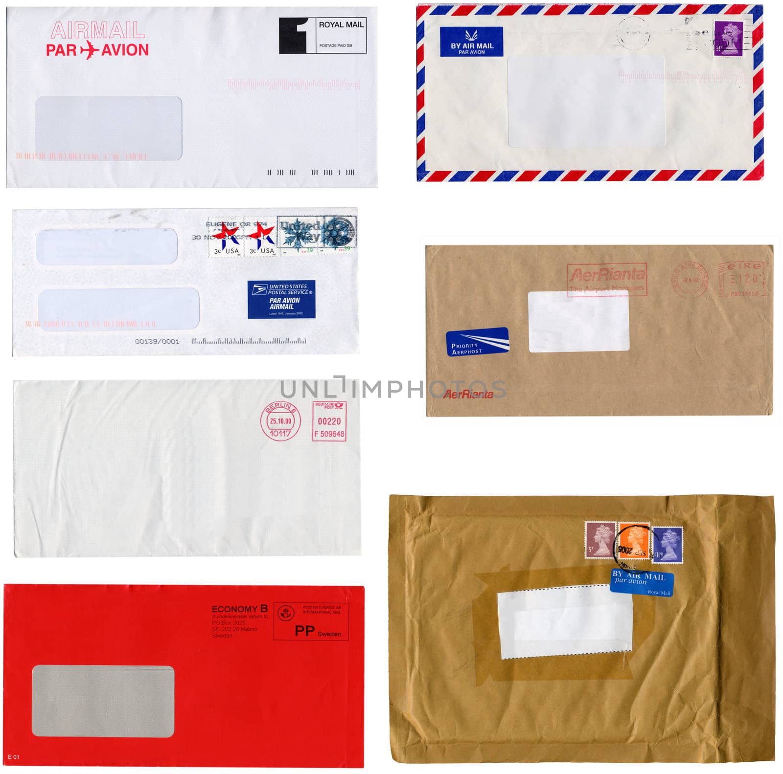 Letter or small packet envelope