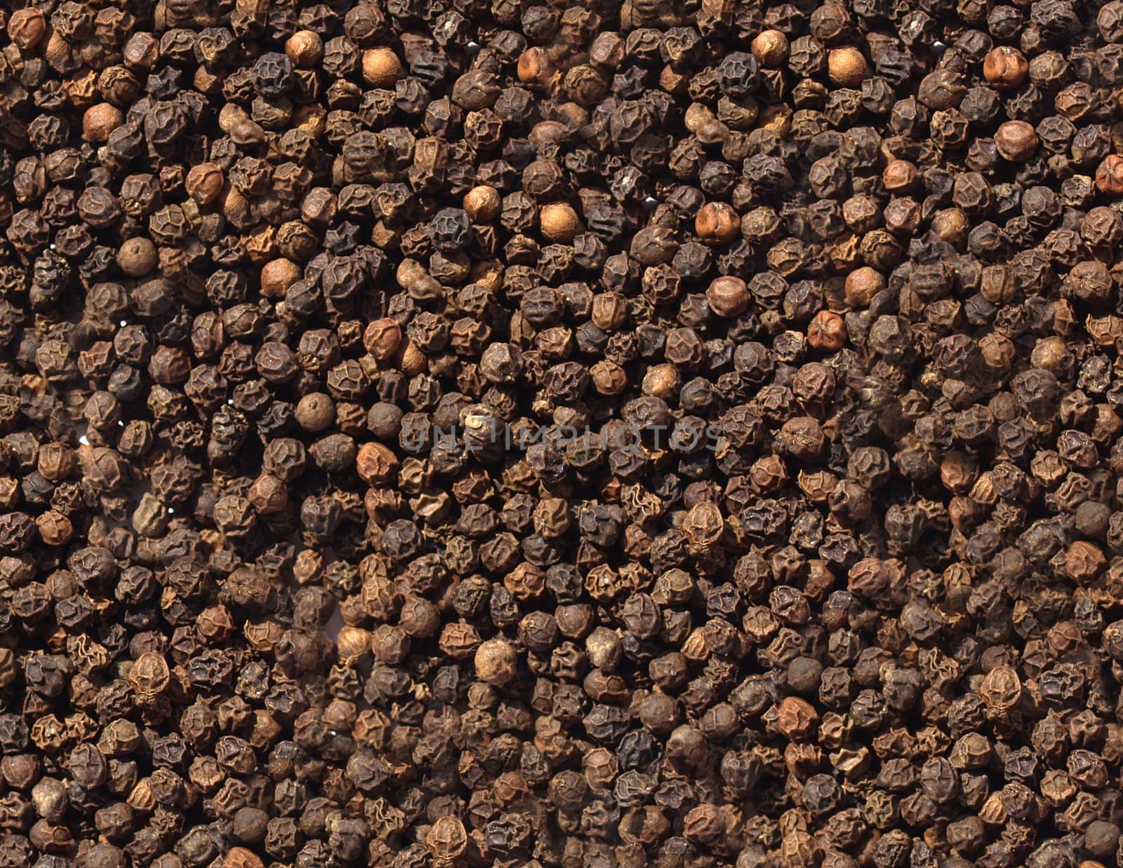 Black pepper peppercorns