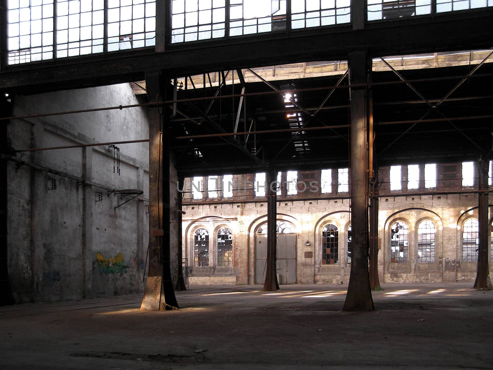 Abandoned factory industrial archeology architecture