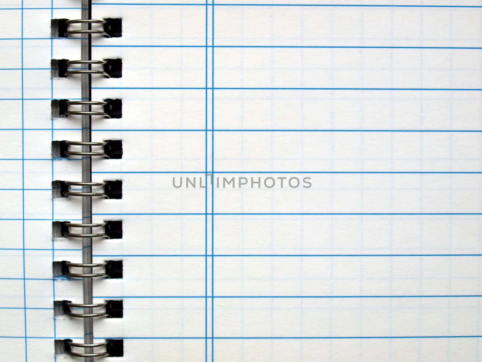 Blank notebook page by claudiodivizia