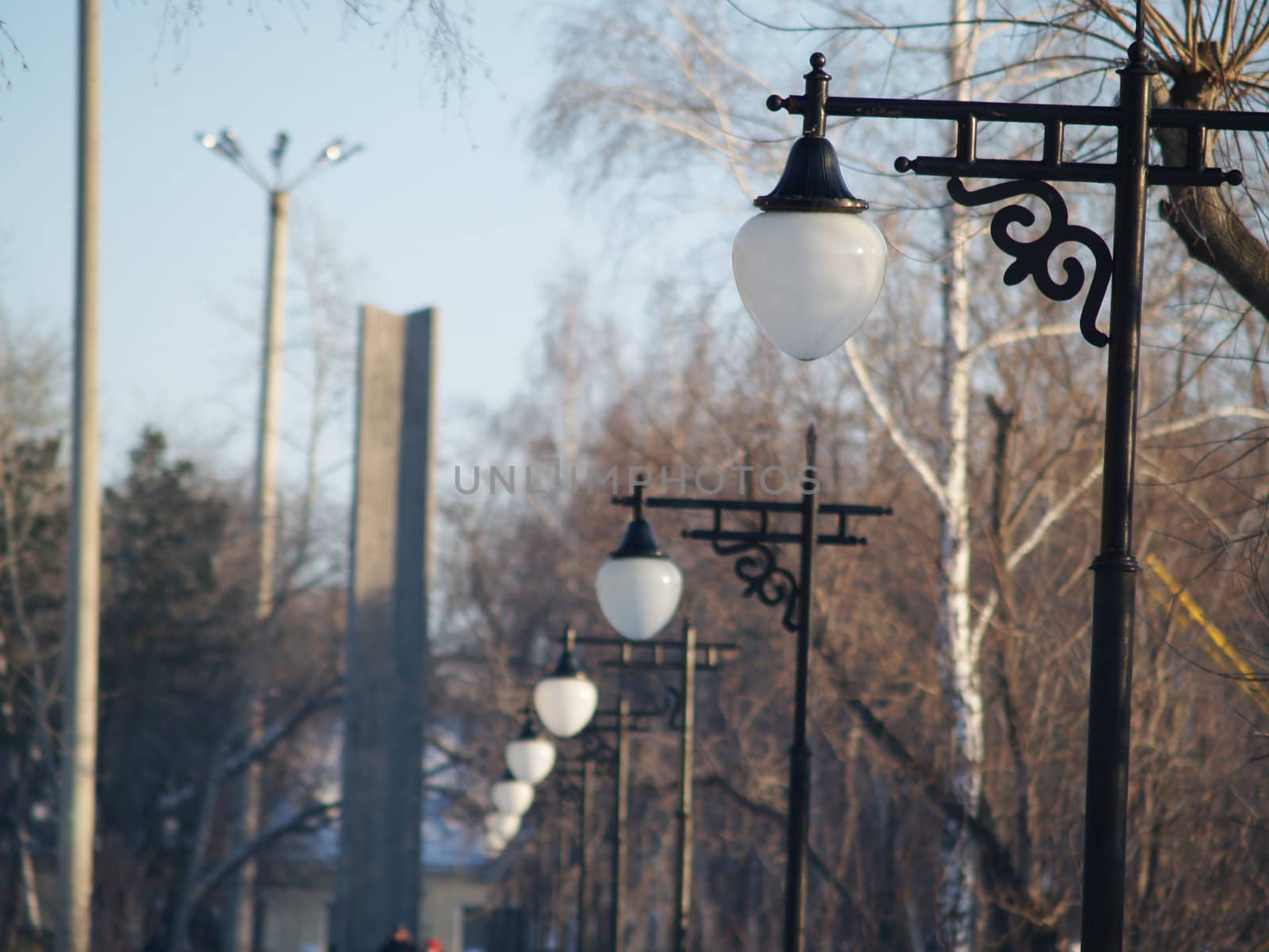 street lamp by inxti