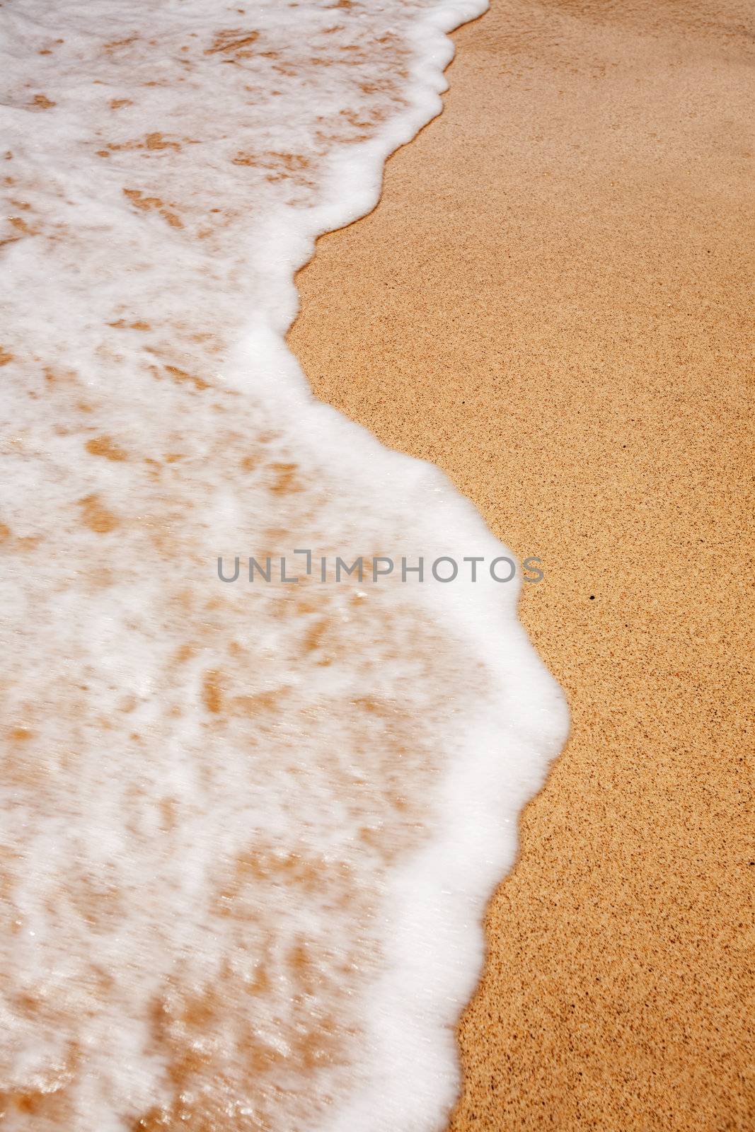 A background of a beach surf