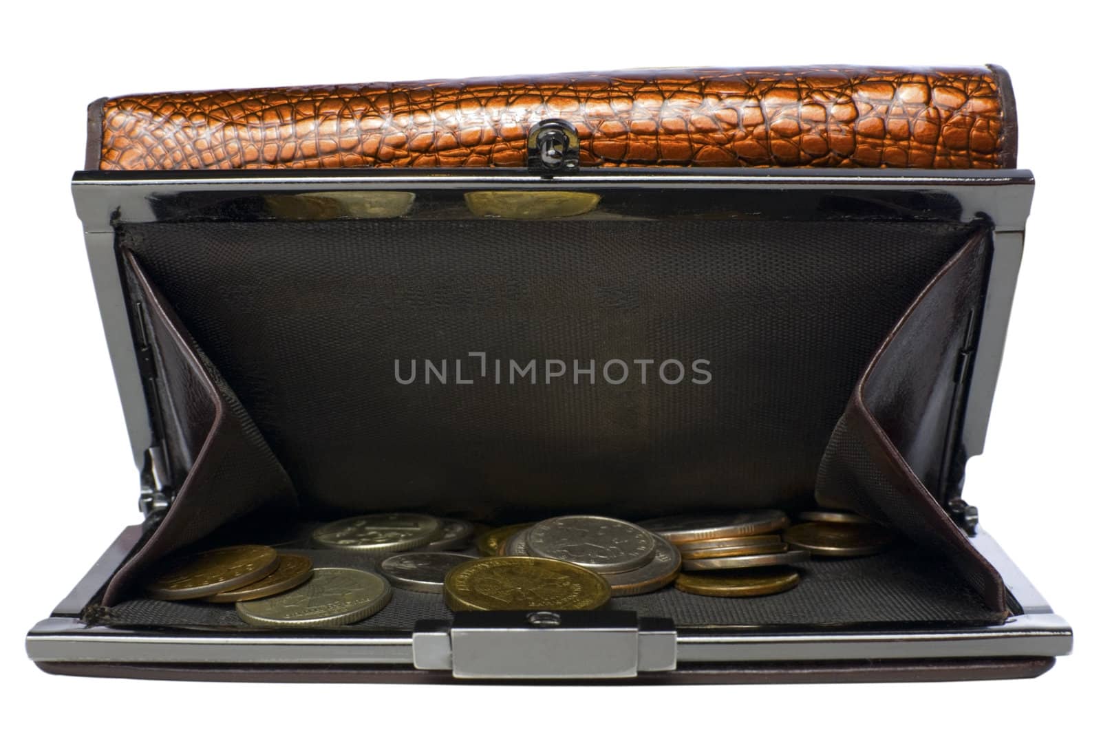 Wallet with russian coins | Isolated by zakaz