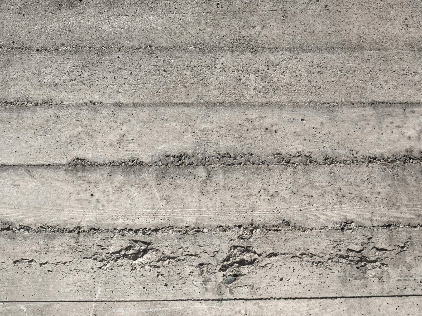 Raw reinforced concrete background