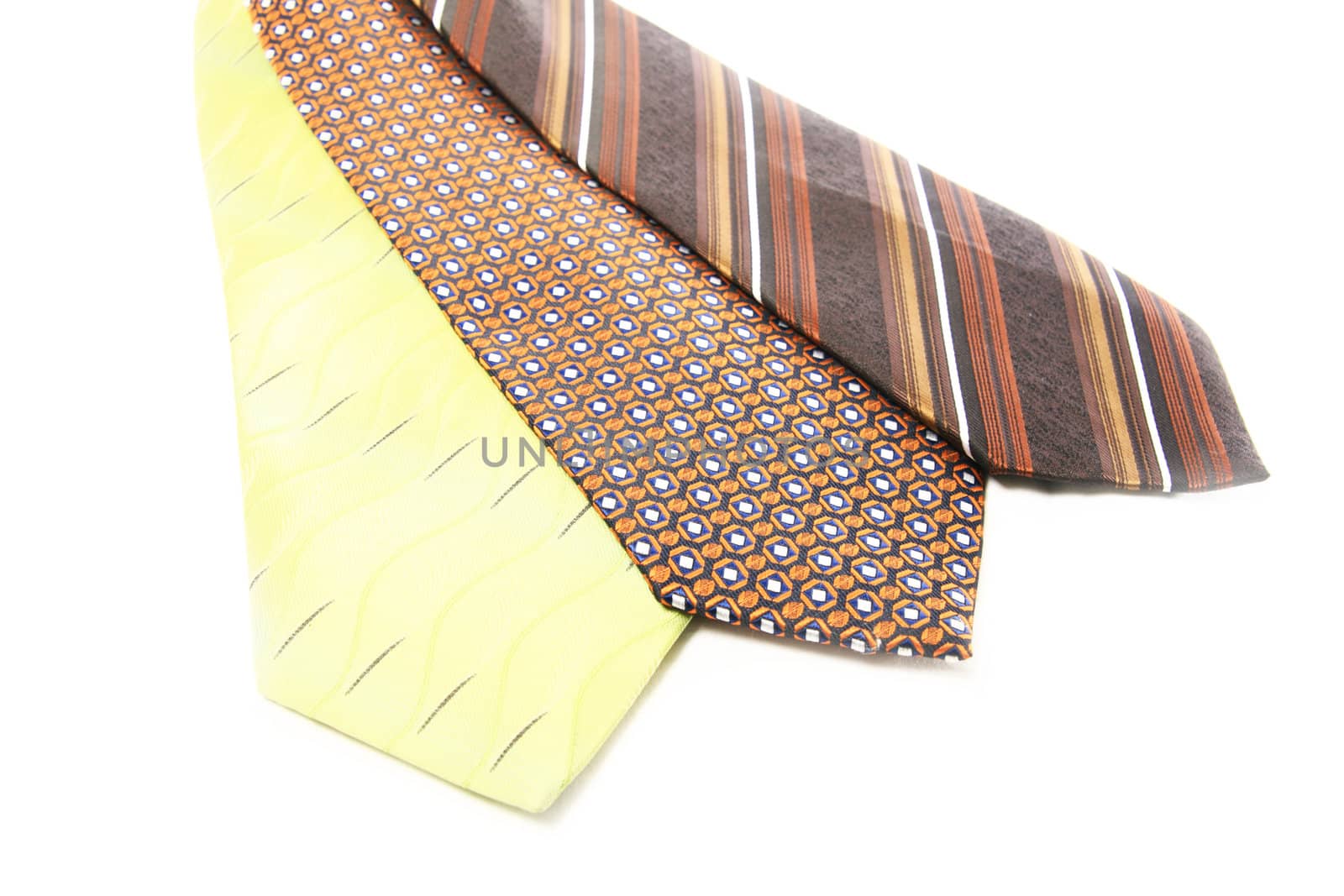 Necktie on white background by Nikonas