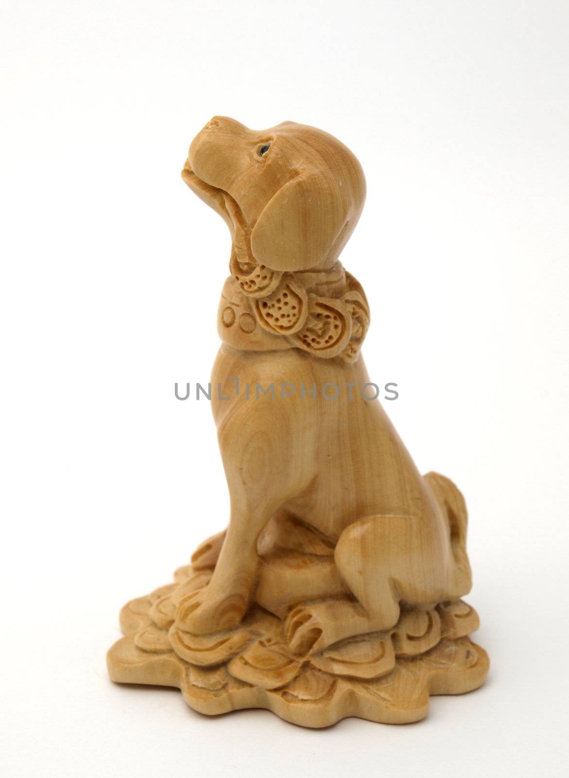 Wood dog by Bedolaga