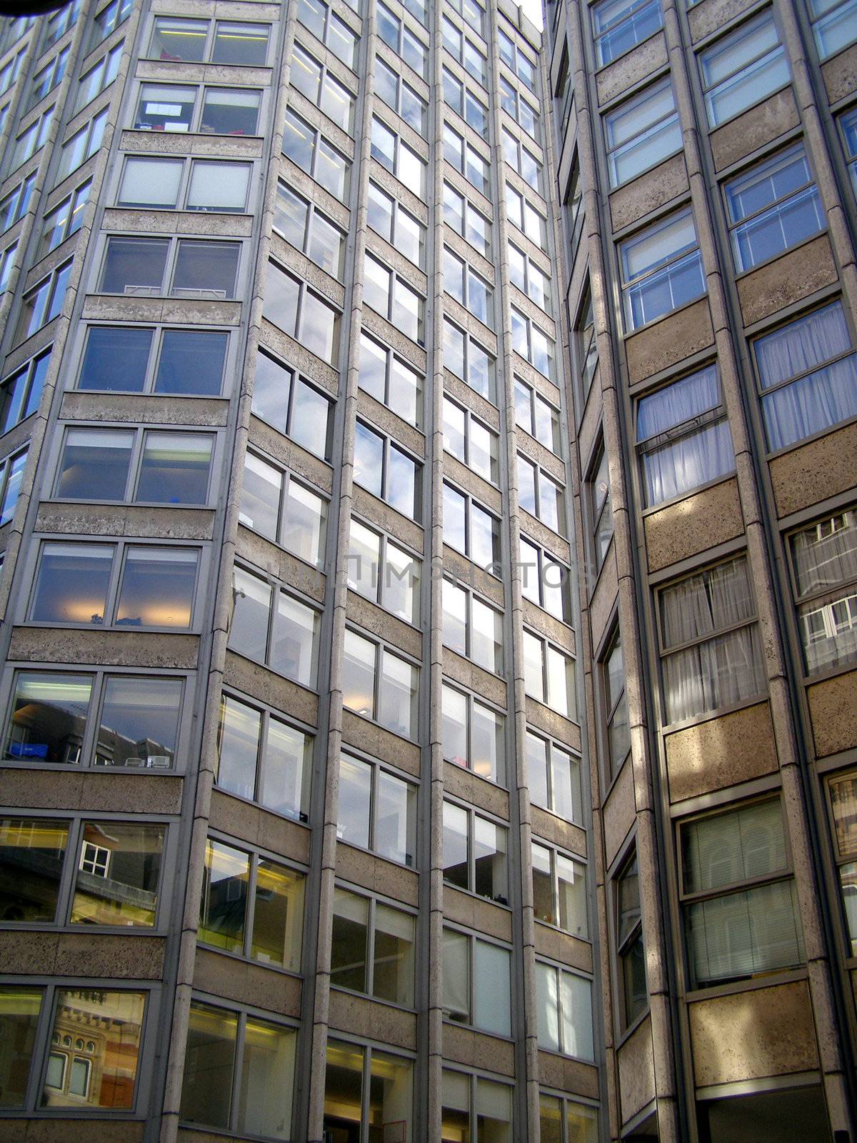 Modern brutalist architecture, London by claudiodivizia
