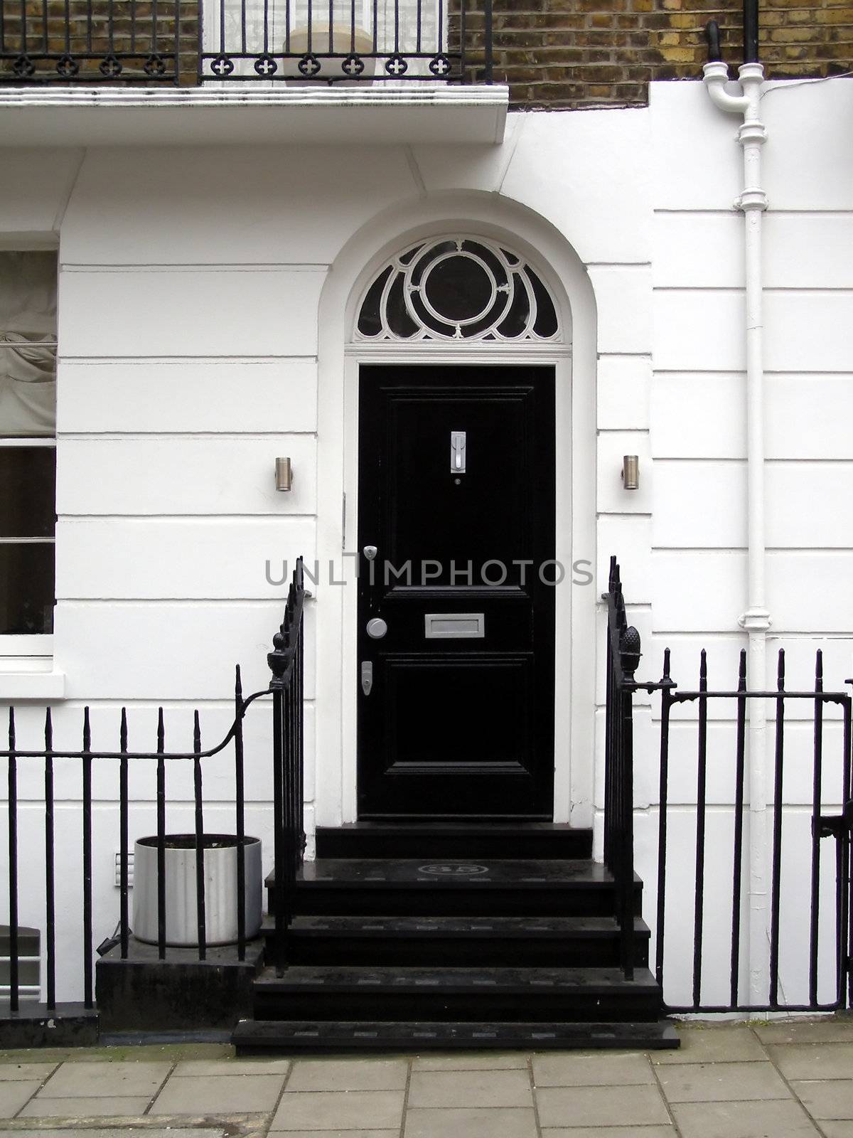 Traditional british home door, London